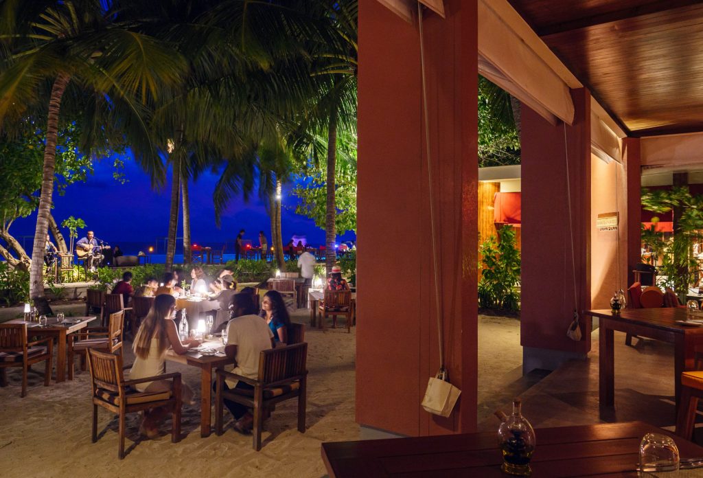 Amilla Fushi Resort and Residences - Baa Atoll, Maldives - Barolo Grill Restaurant Evening Dining