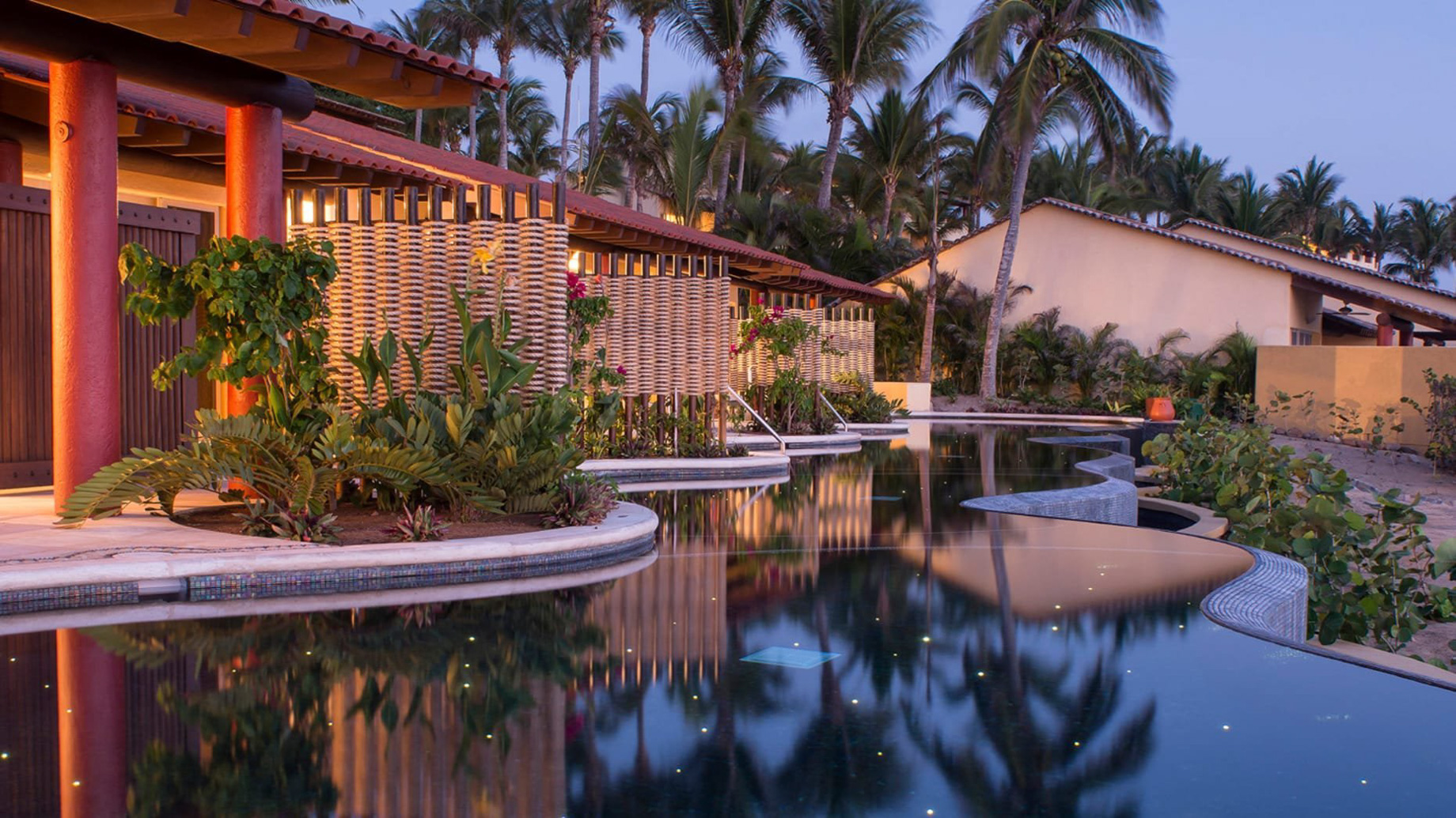 Four Seasons Resort Punta Mita – Nayarit, Mexico – Sol Oceanfront Villa Pool Sunset