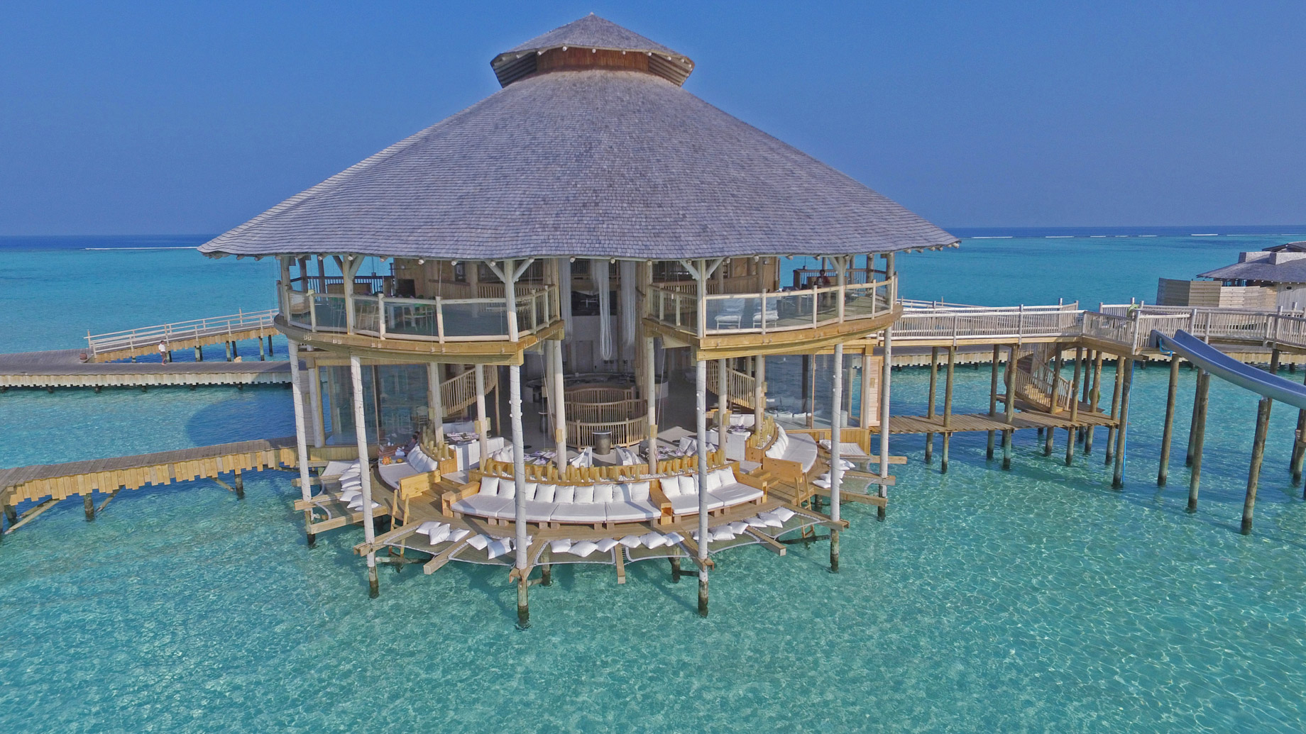 Soneva Jani Resort – Noonu Atoll, Medhufaru, Maldives – The Gathering Overwater Lounge