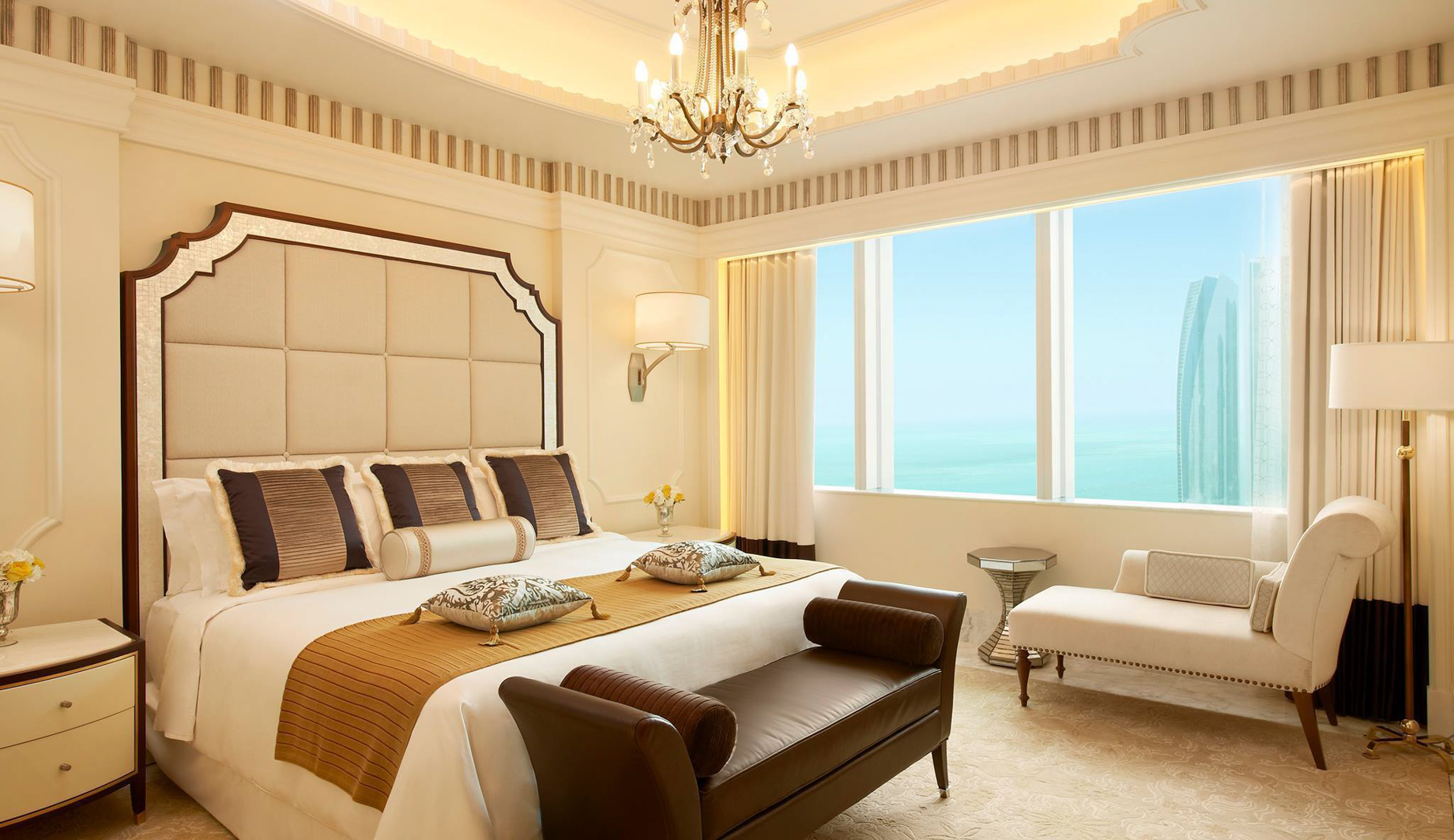 The St. Regis Abu Dhabi Hotel - Abu Dhabi, United Arab Emirates - Luxury Suite Bedroom