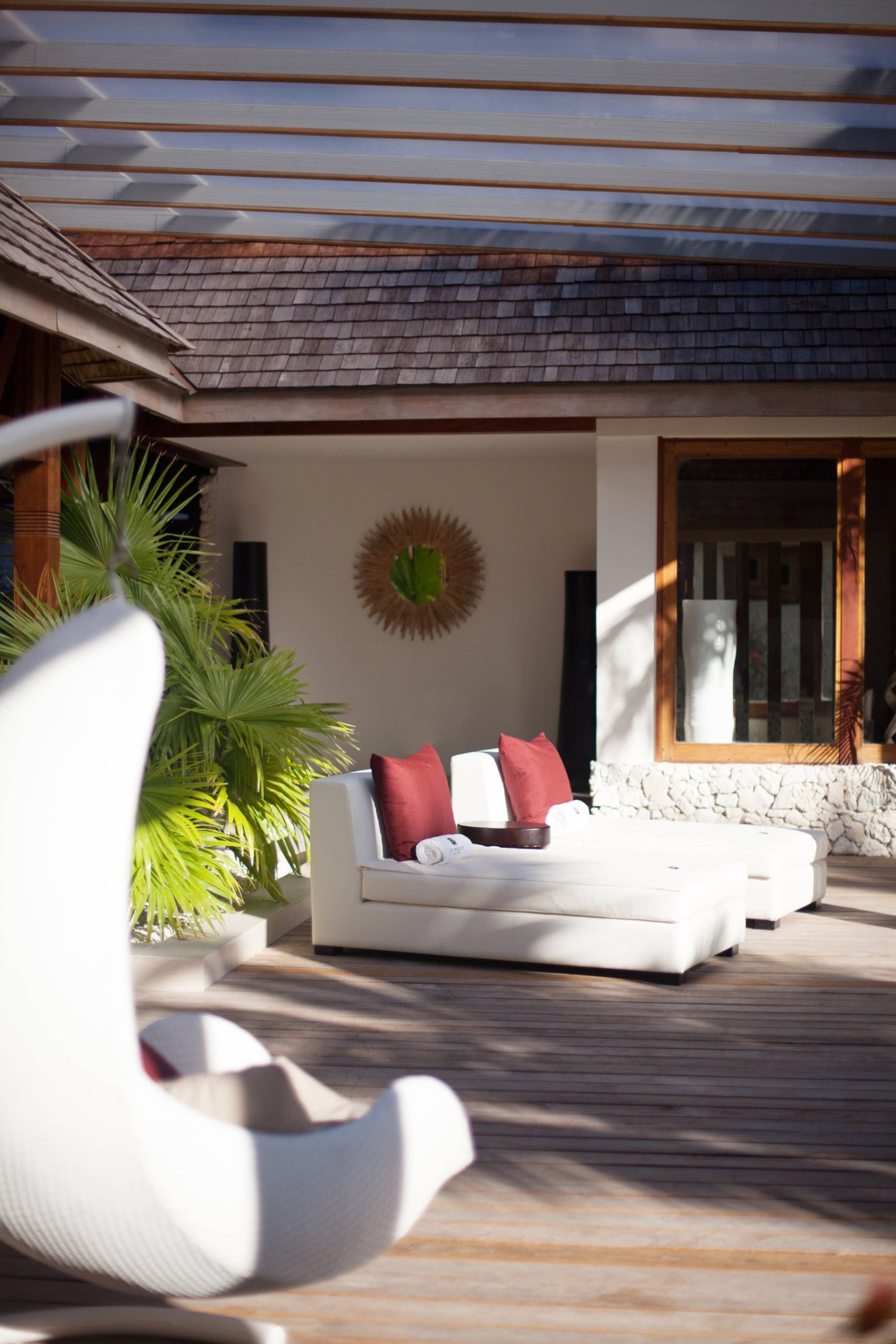 The St. Regis Bora Bora Resort - Bora Bora, French Polynesia - Iridium Spa Sun Deck