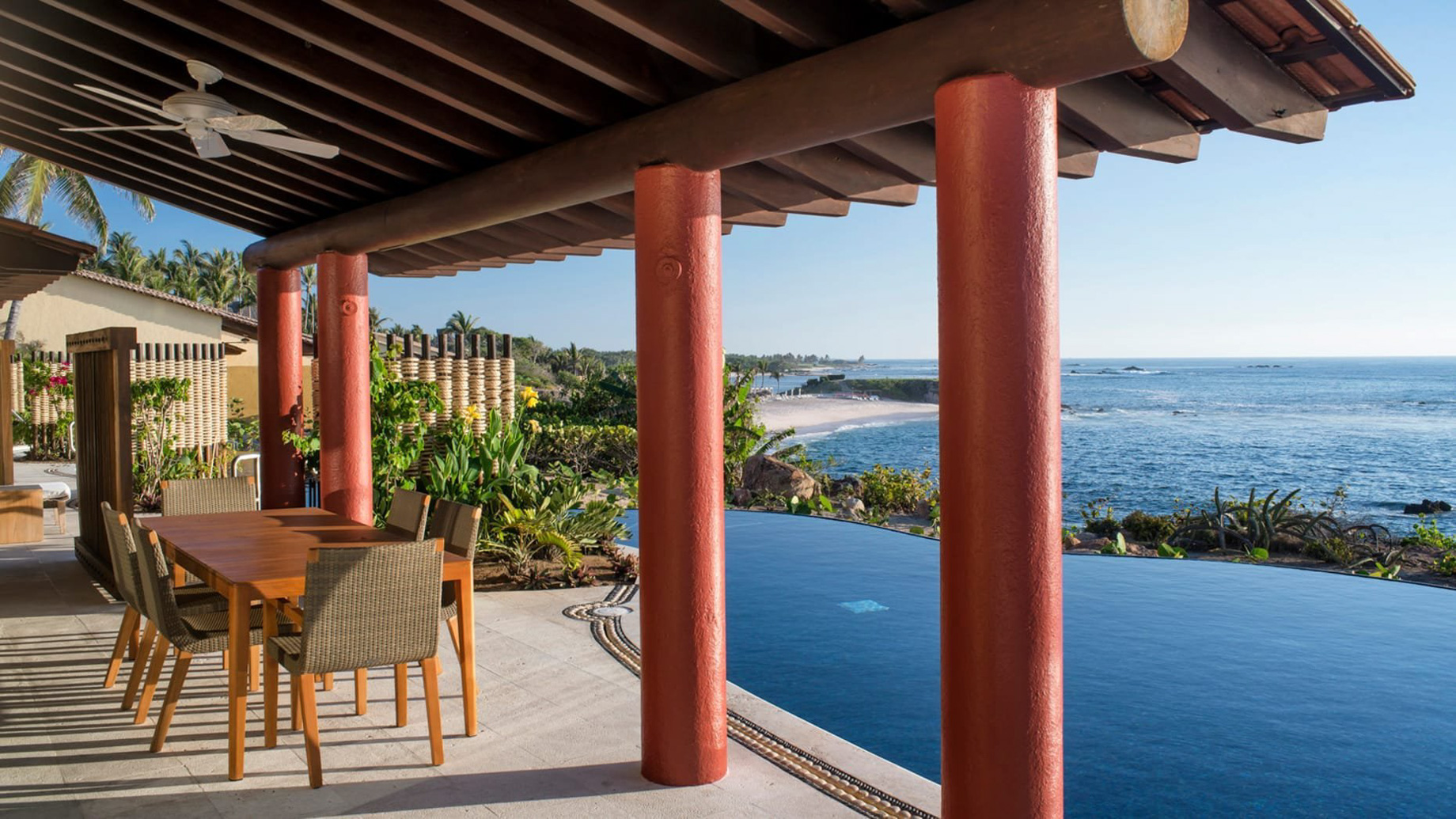 Four Seasons Resort Punta Mita – Nayarit, Mexico – Sol Oceanfront Villa Pool Deck