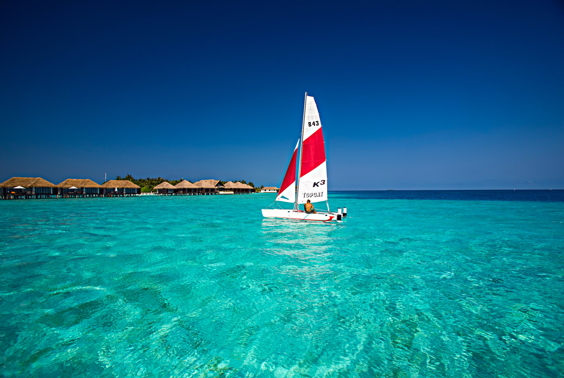 Velassaru Maldives Resort – South Male Atoll, Maldives – Sailboat