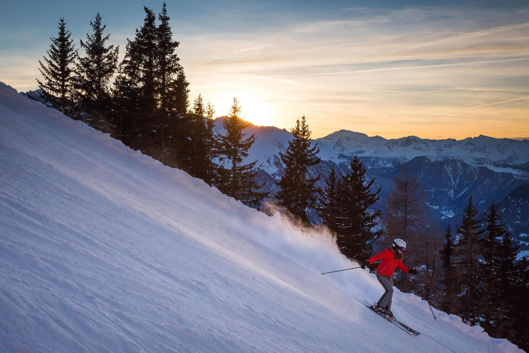 W Verbier Hotel – Verbier, Switzerland – Skiing Twilight