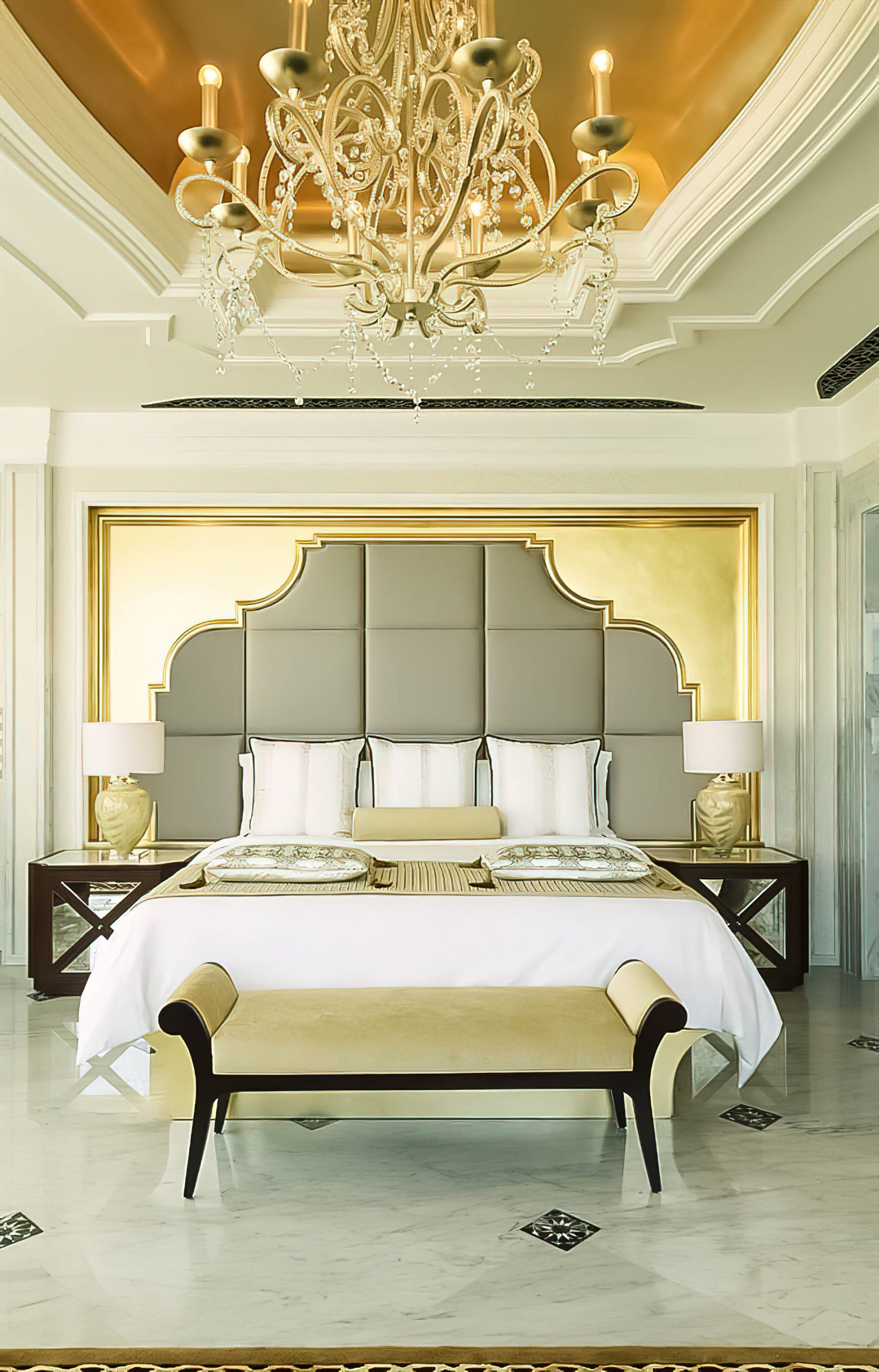 The St. Regis Abu Dhabi Hotel – Abu Dhabi, United Arab Emirates – Al Hosen Suite Bedroom