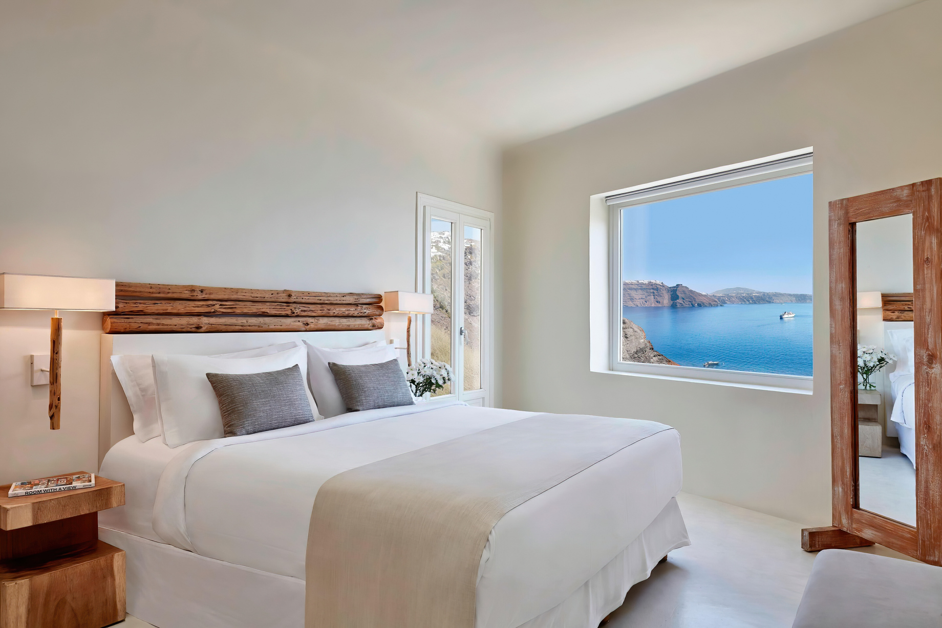 Mystique Hotel Santorini – Oia, Santorini Island, Greece – Mystery Villa Bedroom