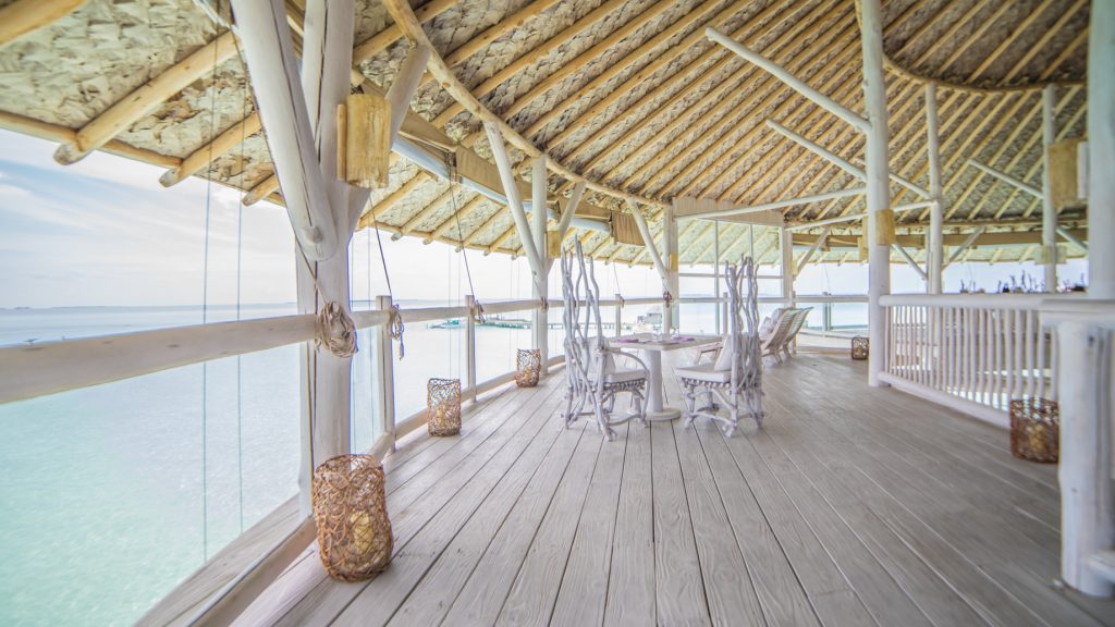 Soneva Jani Resort - Noonu Atoll, Medhufaru, Maldives - The Gathering Overwater Dining Lounge