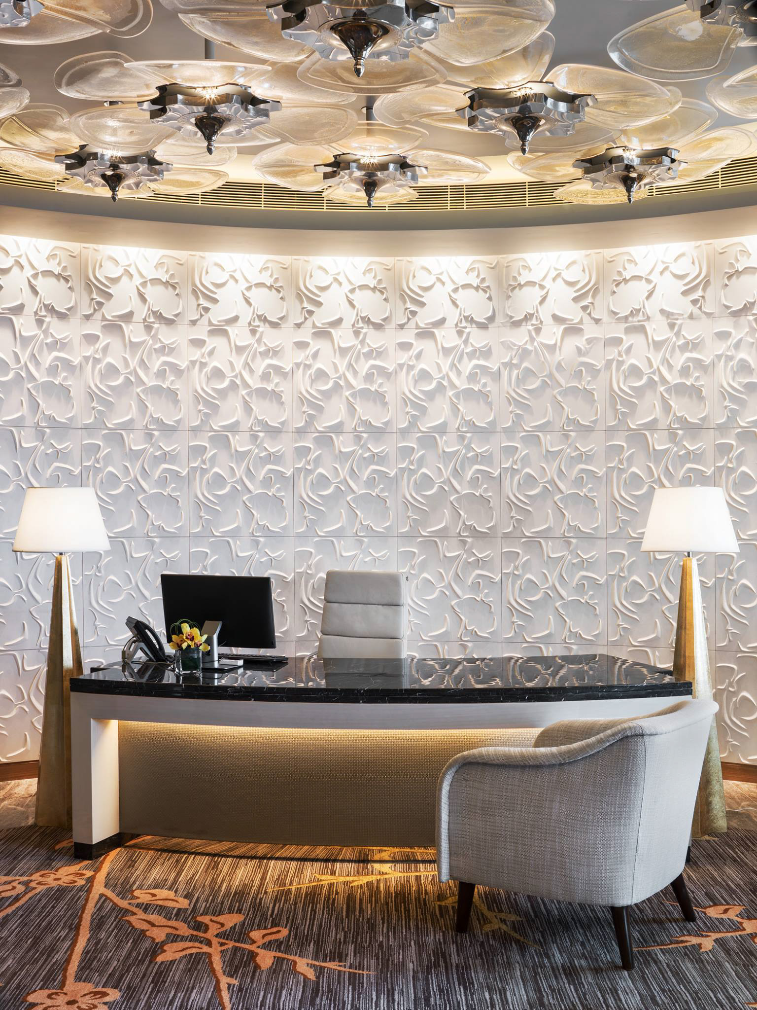 The St. Regis Macao Hotel – Cotai, Macau SAR, China – Iridium Spa Reception Desk