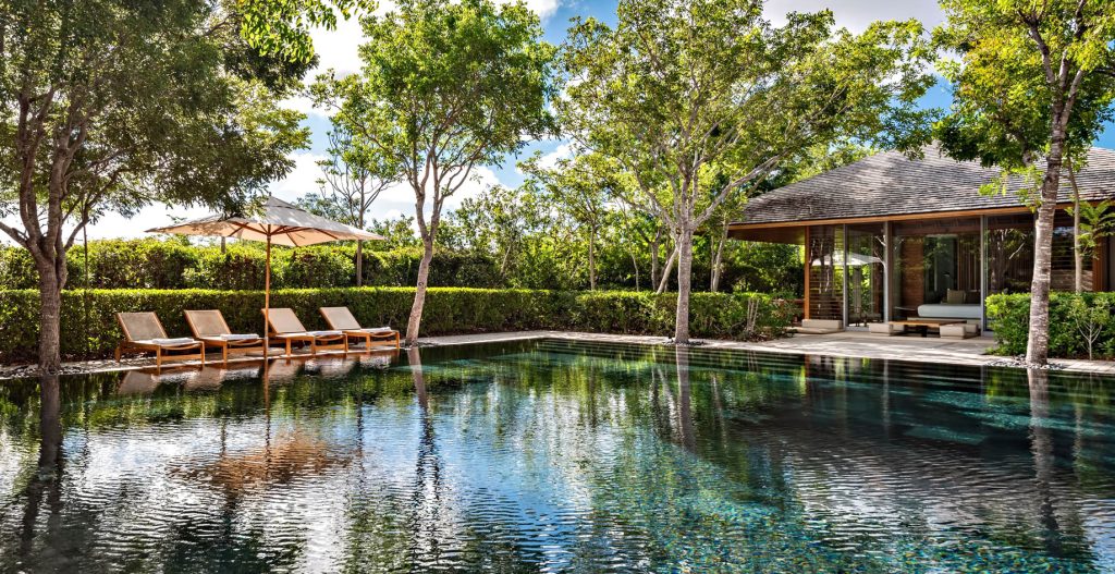 Amanyara Resort - Providenciales, Turks and Caicos Islands - Poolside Tropical Luxury