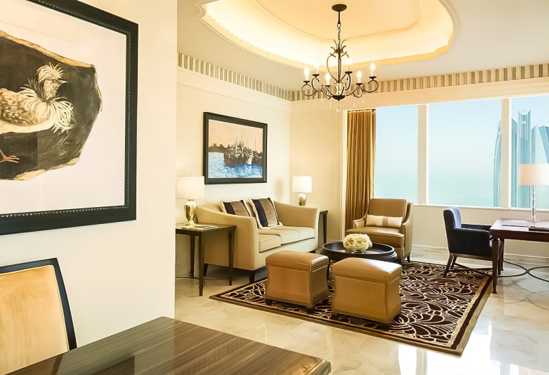 The St. Regis Abu Dhabi Hotel - Abu Dhabi, United Arab Emirates - St. Regis Suite Living Room