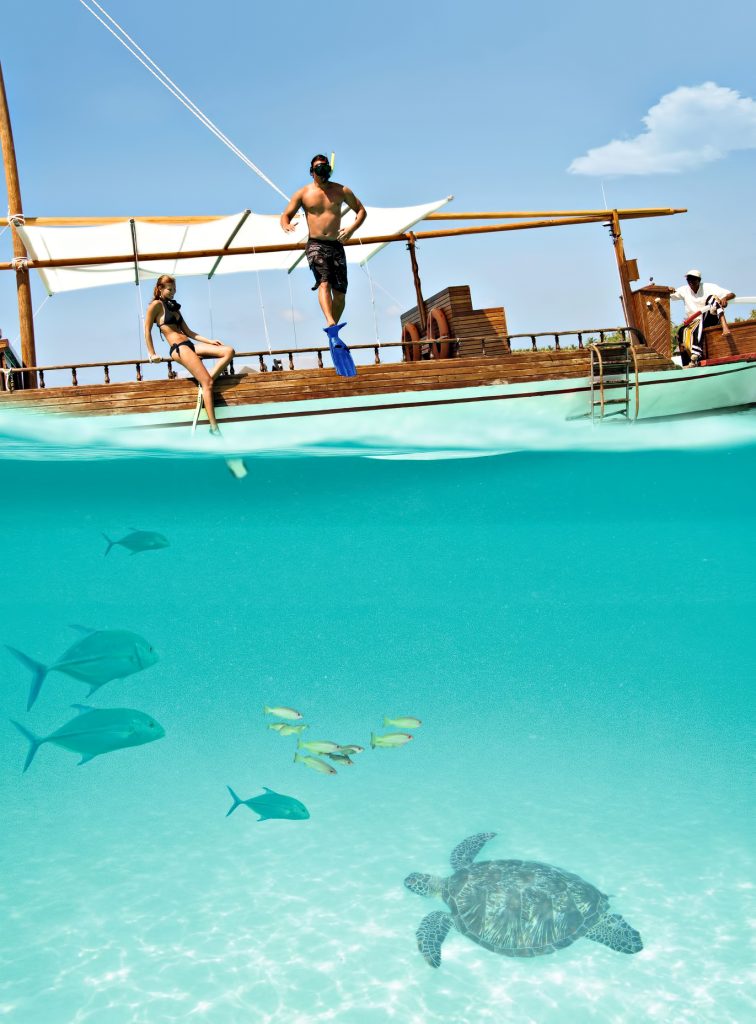 One&Only Reethi Rah Resort - North Male Atoll, Maldives - Boat Snorkeling Underwater View