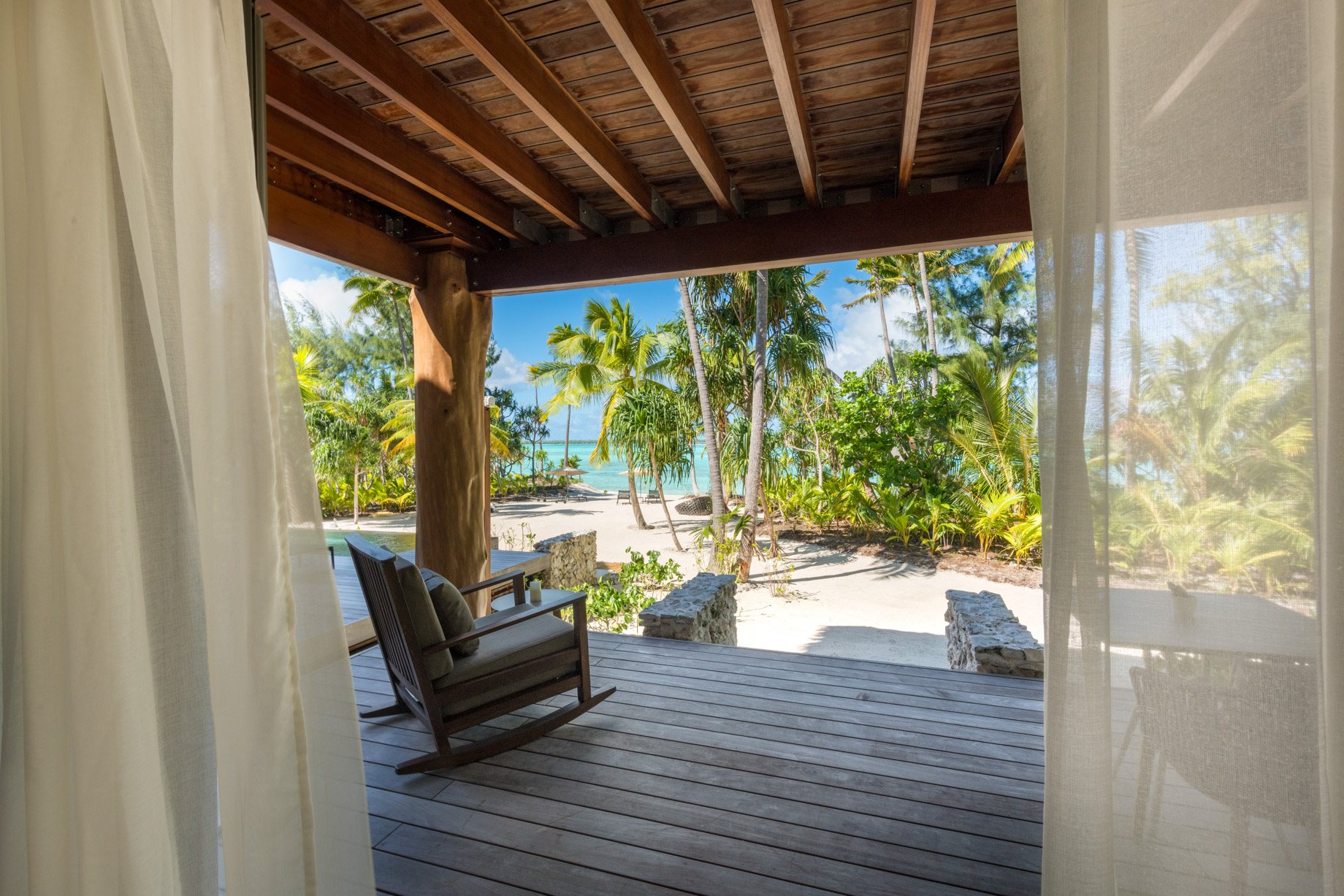 The Brando Resort – Tetiaroa Private Island, French Polynesia – The Brando Residence Deck