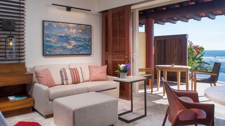 Four Seasons Resort Punta Mita - Nayarit, Mexico - Sol Oceanfront Villa Sitting Area
