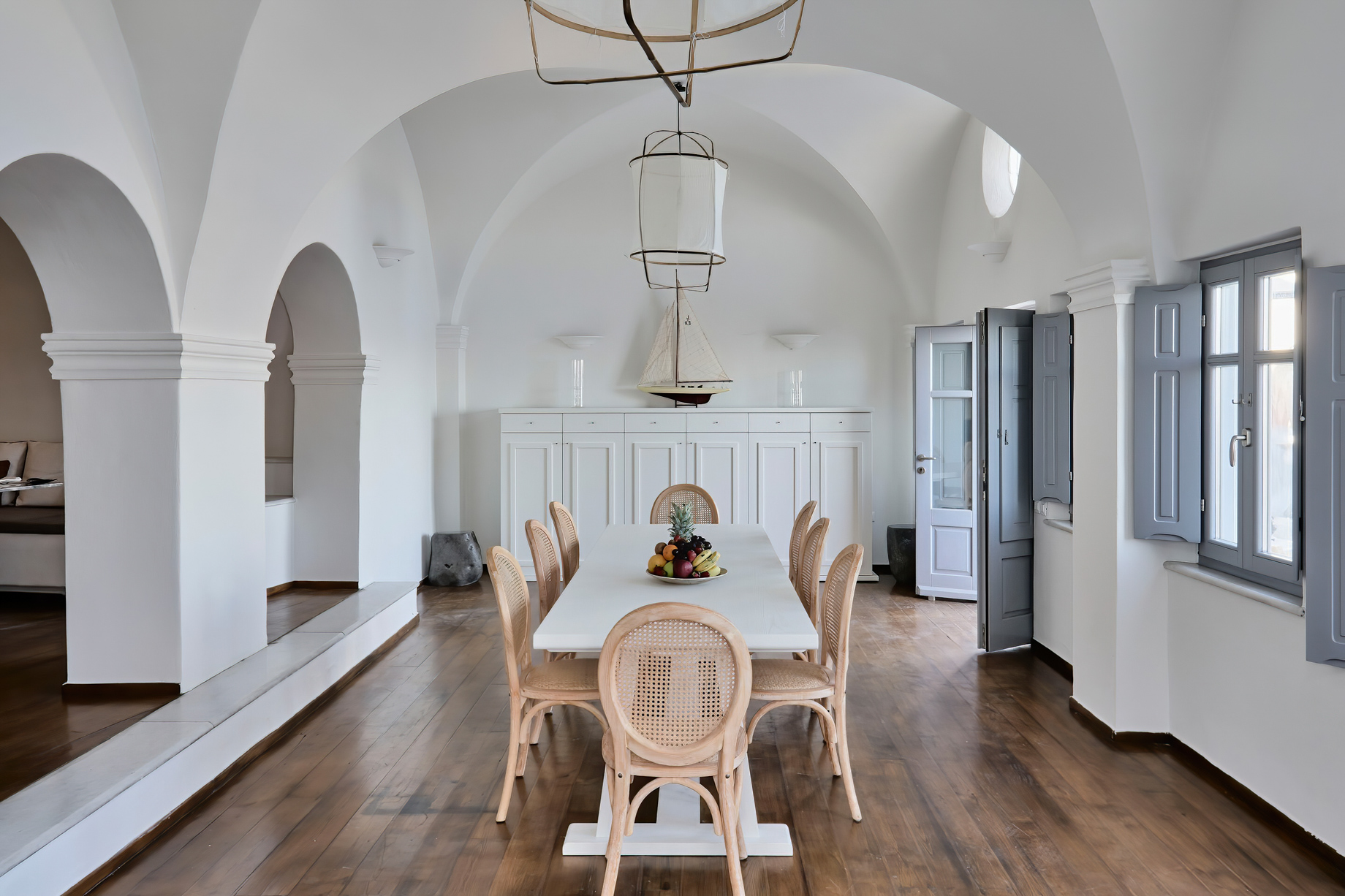 Mystique Hotel Santorini – Oia, Santorini Island, Greece – Captain’s Lounge