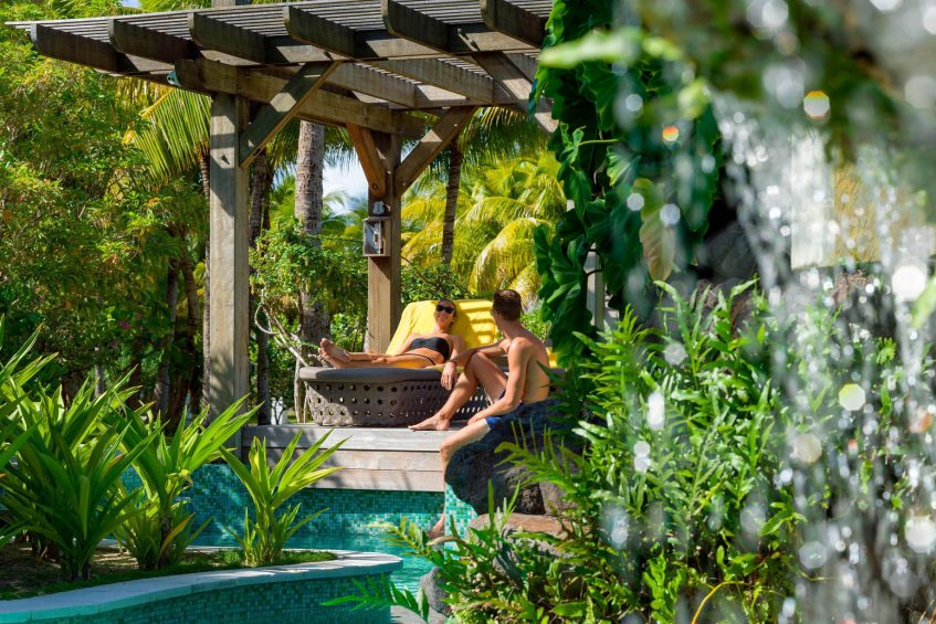 The St. Regis Bora Bora Resort - Bora Bora, French Polynesia - Oasis Pool Lounging