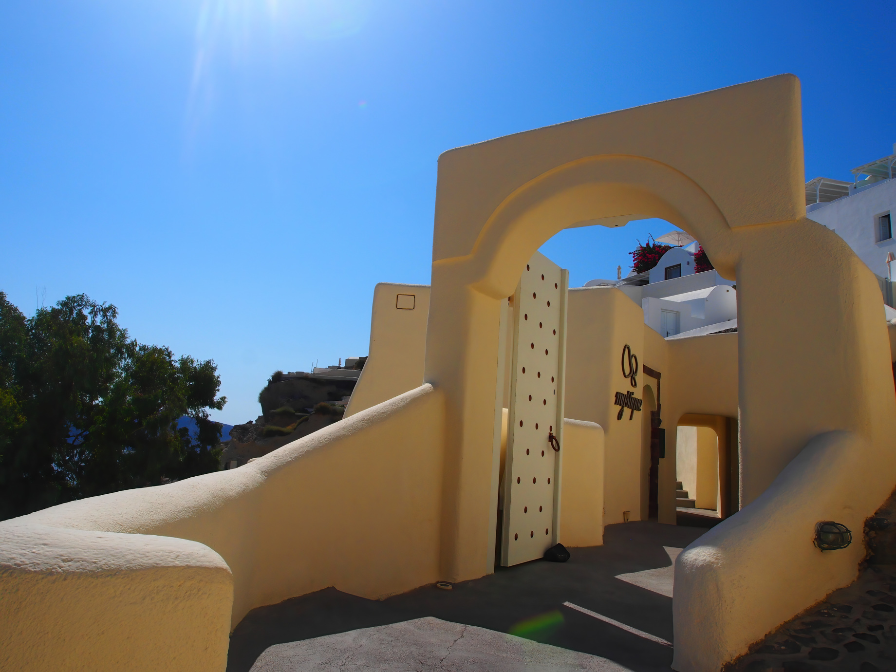 Mystique Hotel Santorini – Oia, Santorini Island, Greece – Hotel Entrance