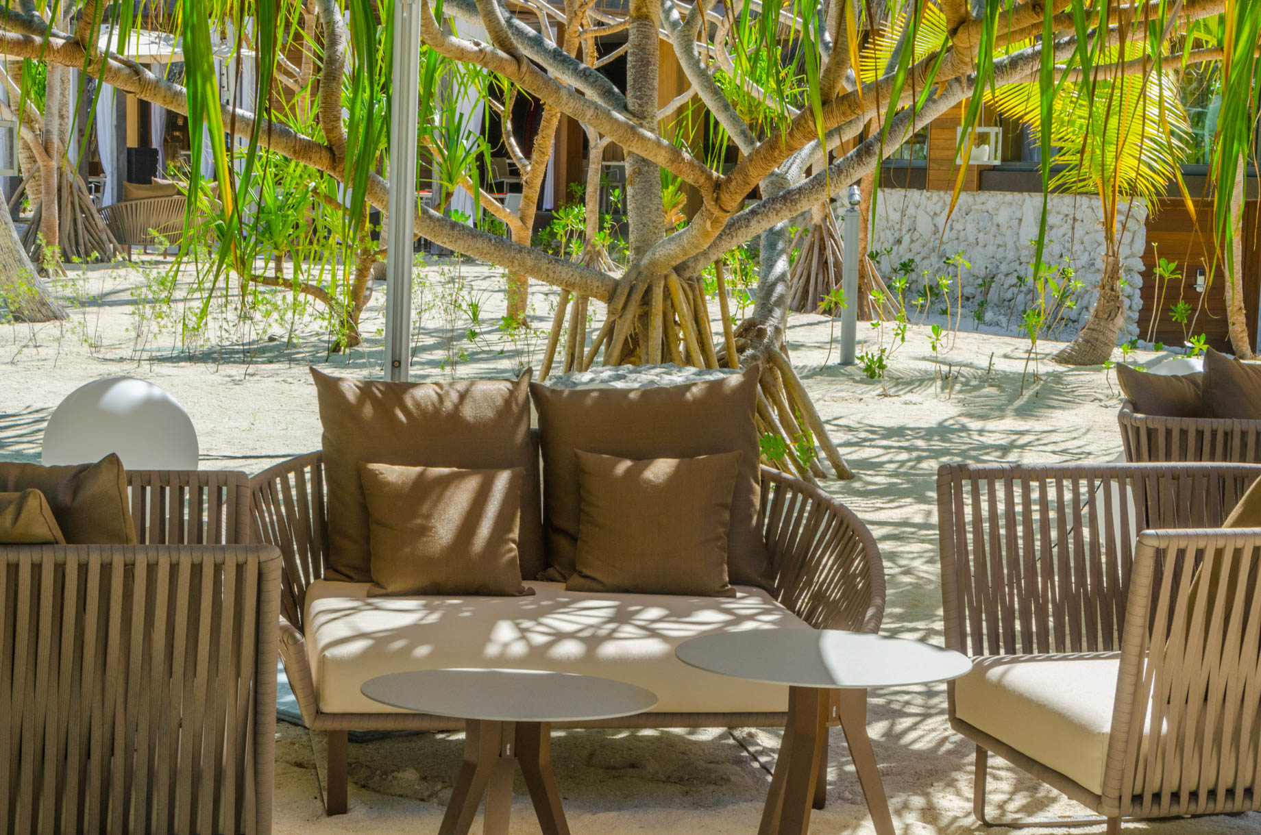 The Brando Resort – Tetiaroa Private Island, French Polynesia – Bobs Bar Outdoor Seating