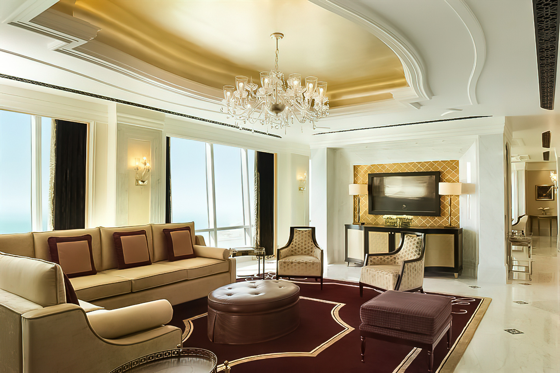 The St. Regis Abu Dhabi Hotel – Abu Dhabi, United Arab Emirates – Al Hosen Suite Majlis