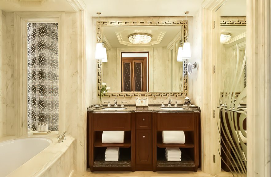 The St. Regis Abu Dhabi Hotel - Abu Dhabi, United Arab Emirates - Junior Suite Bathroom