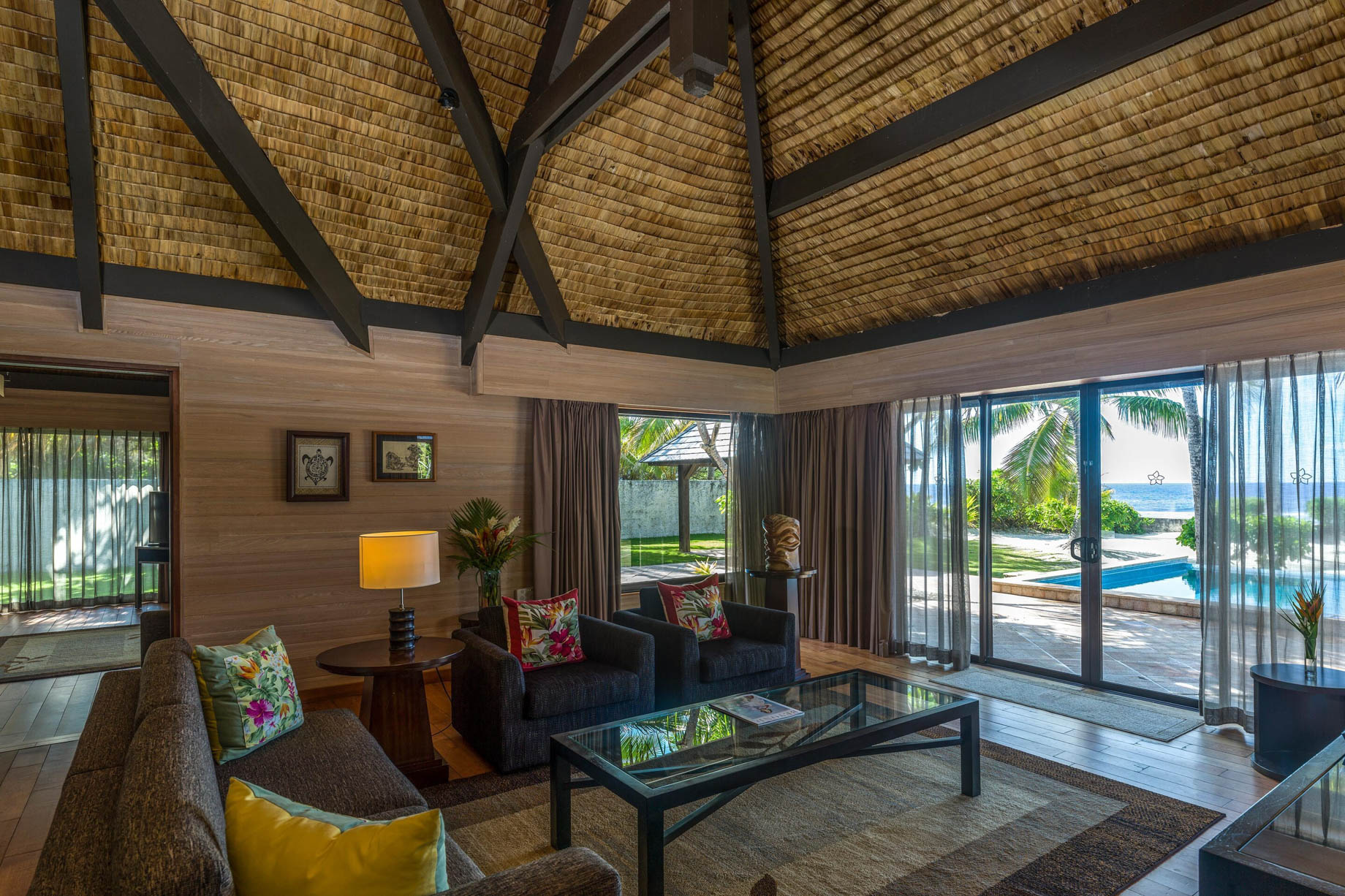 The St. Regis Bora Bora Resort – Bora Bora, French Polynesia – Two Bedrooms Garden Suite Villa With Pool Lounge