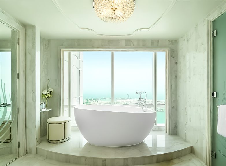 The St. Regis Abu Dhabi Hotel - Abu Dhabi, United Arab Emirates - Grand Deluxe Suite Bathroom Tub