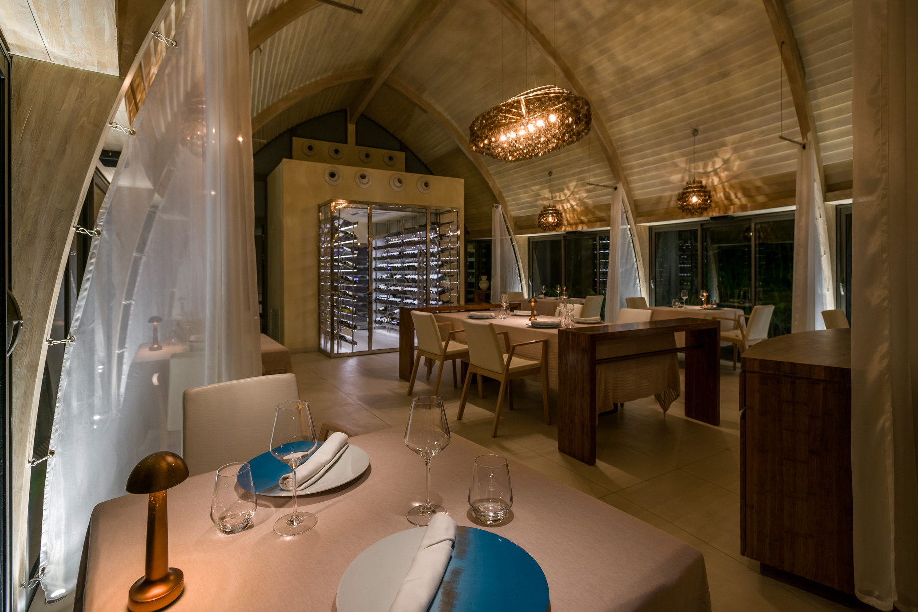 The Brando Resort – Tetiaroa Private Island, French Polynesia – Les Mutines Restaurant