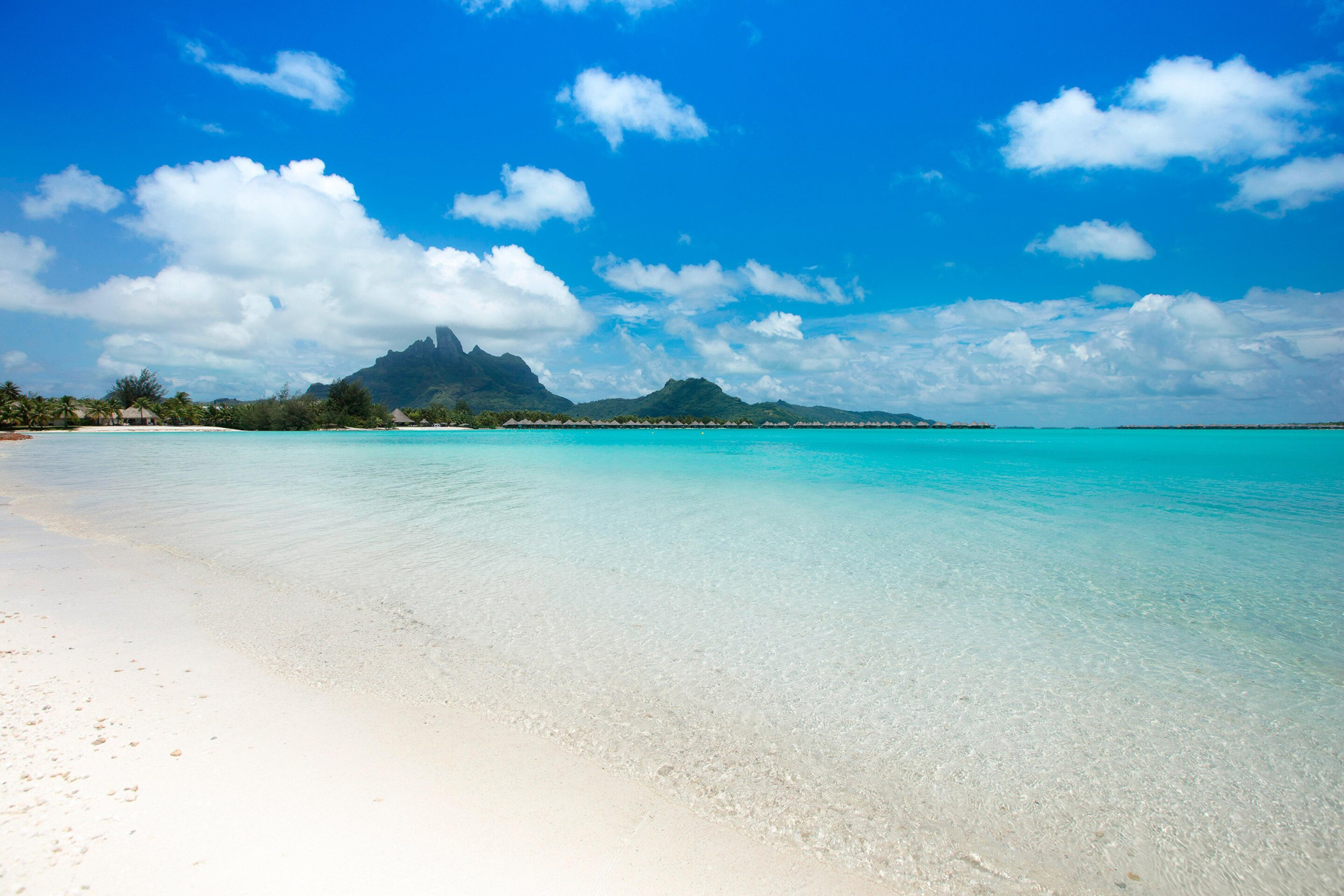 The St. Regis Bora Bora Resort – Bora Bora, French Polynesia – Tropical Landscape