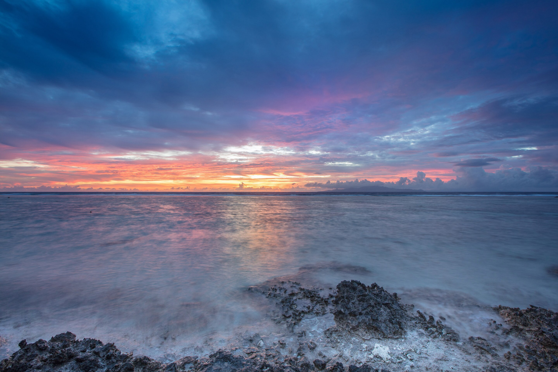 The St. Regis Bora Bora Resort – Bora Bora, French Polynesia – Reefside Sunset