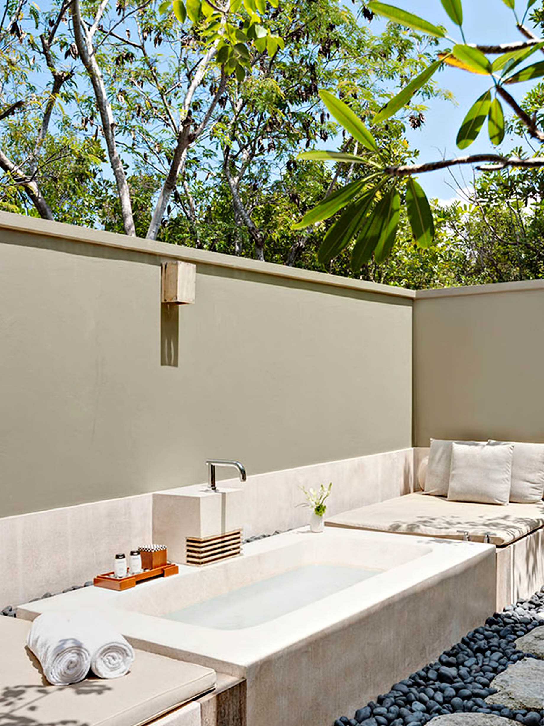 Amanyara Resort - Providenciales, Turks and Caicos Islands - Outside Bath