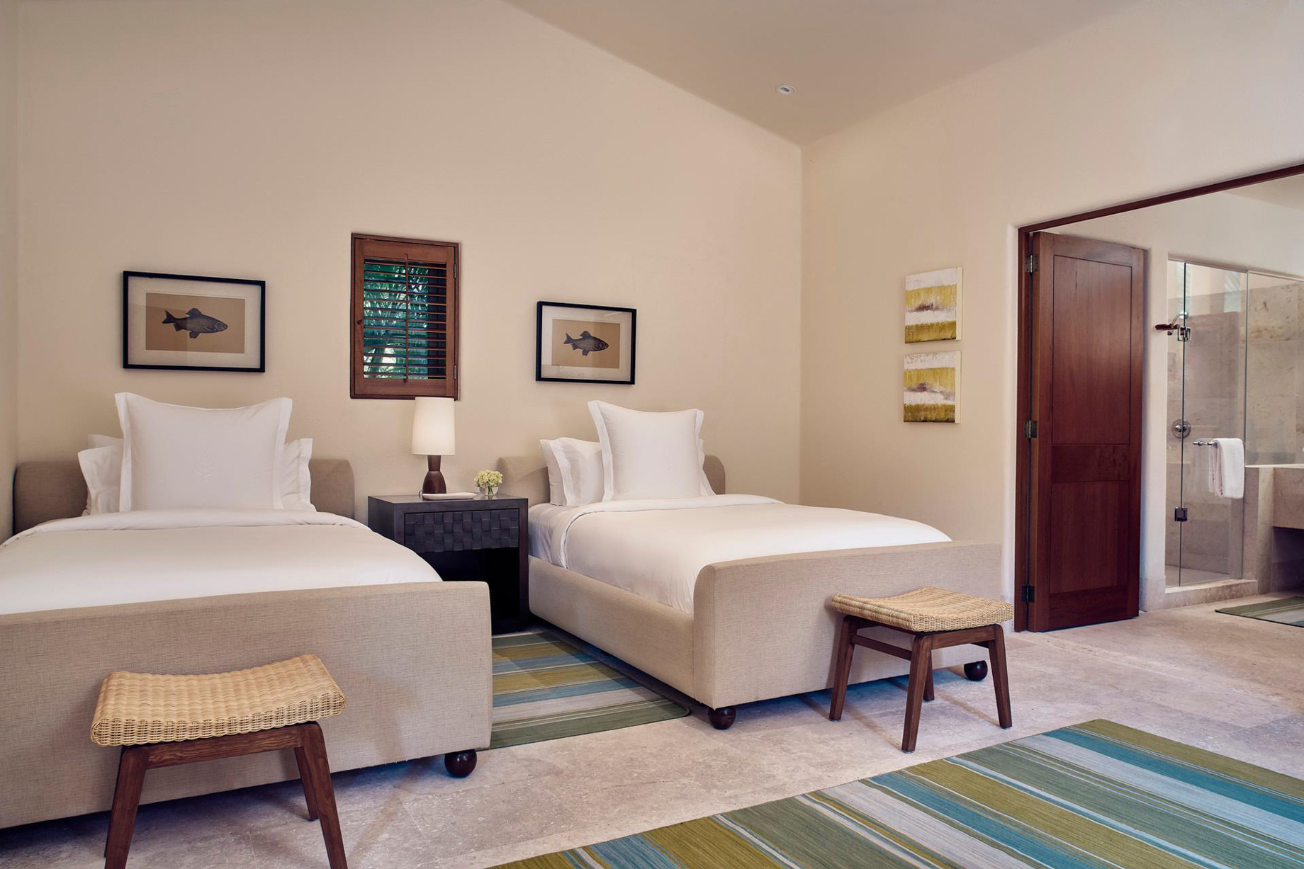 Four Seasons Resort Punta Mita – Nayarit, Mexico – Ocean View Villa Twin Bedroom