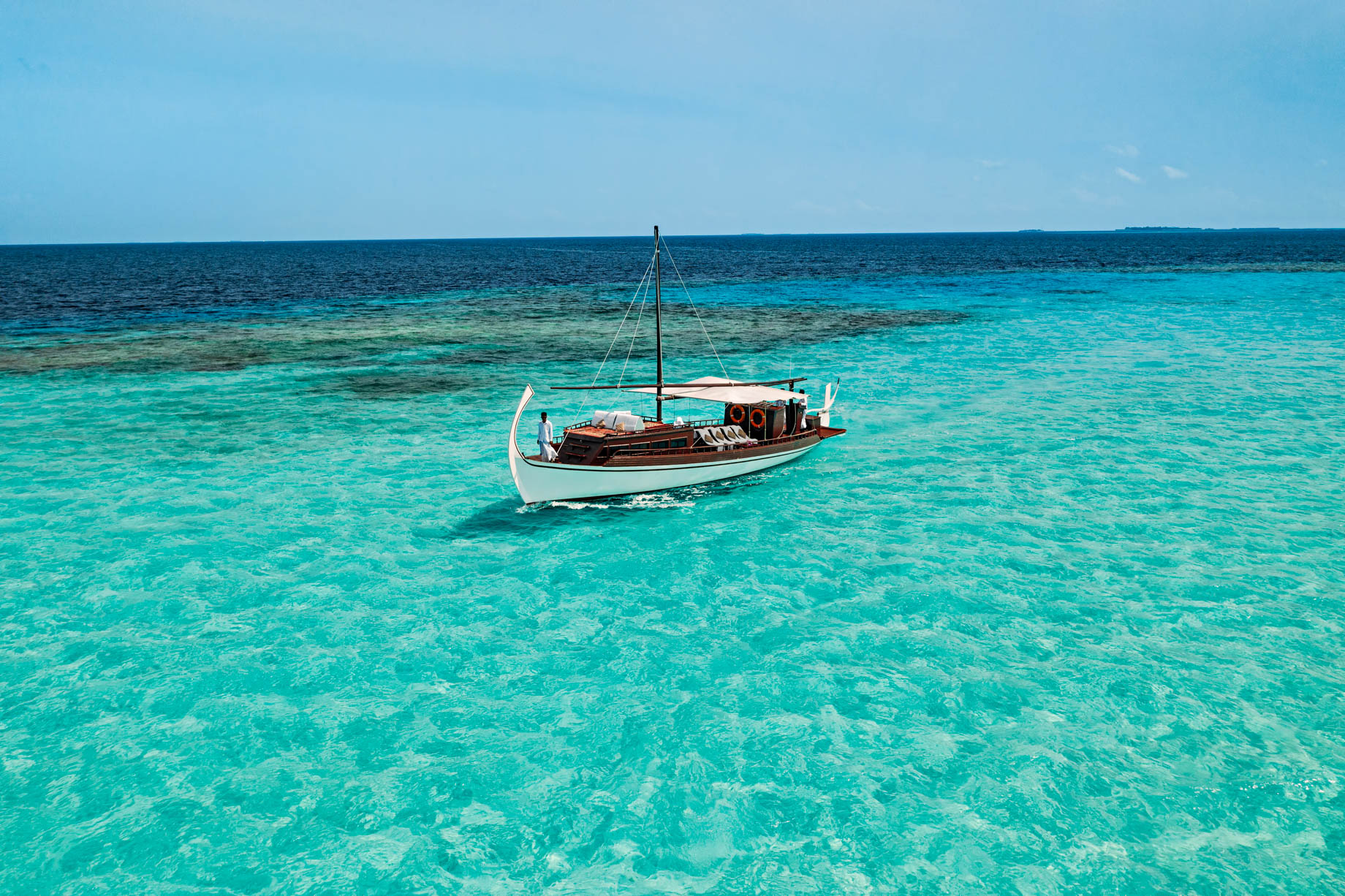 One&Only Reethi Rah Resort - North Male Atoll, Maldives - Tropical Ocean Dhoni Boat