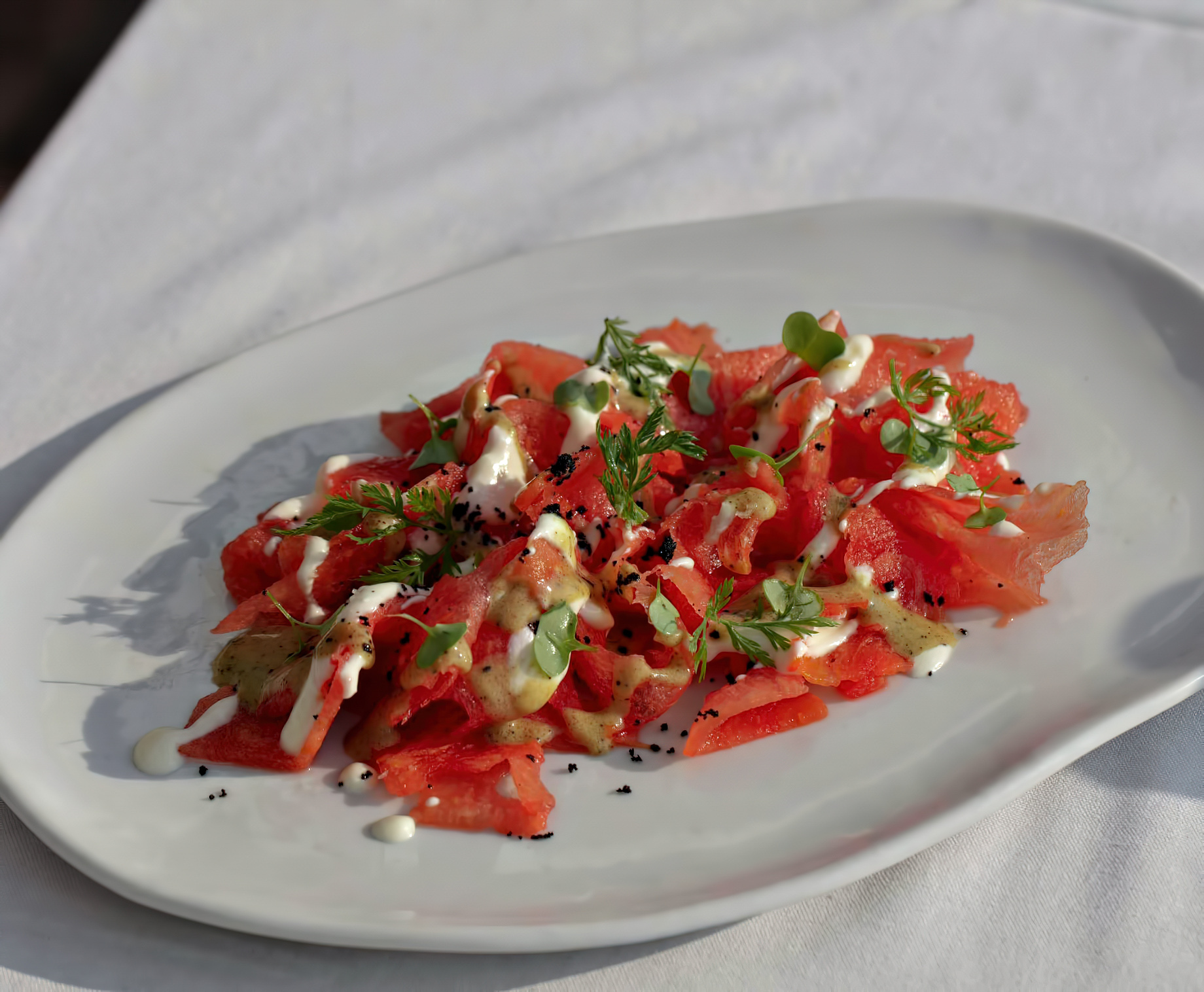 Amilla Fushi Resort and Residences - Baa Atoll, Maldives - Nanu Restaurant Gourmet Food