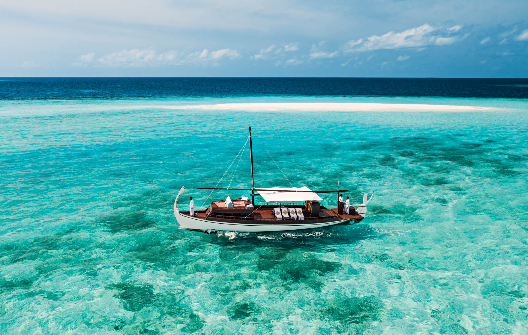One&Only Reethi Rah Resort - North Male Atoll, Maldives - Tropical Ocean Dhoni Boat