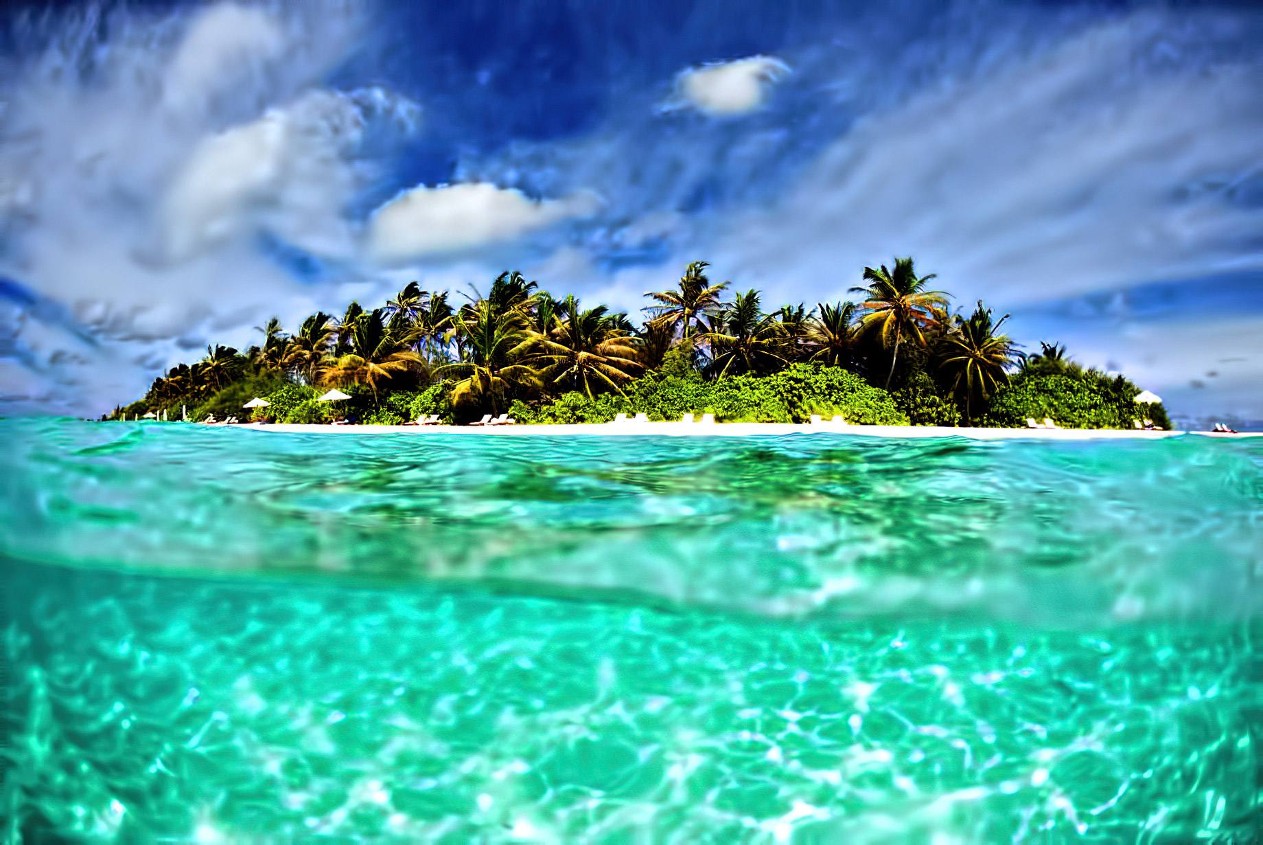 Velassaru Maldives Resort – South Male Atoll, Maldives – Underwater View