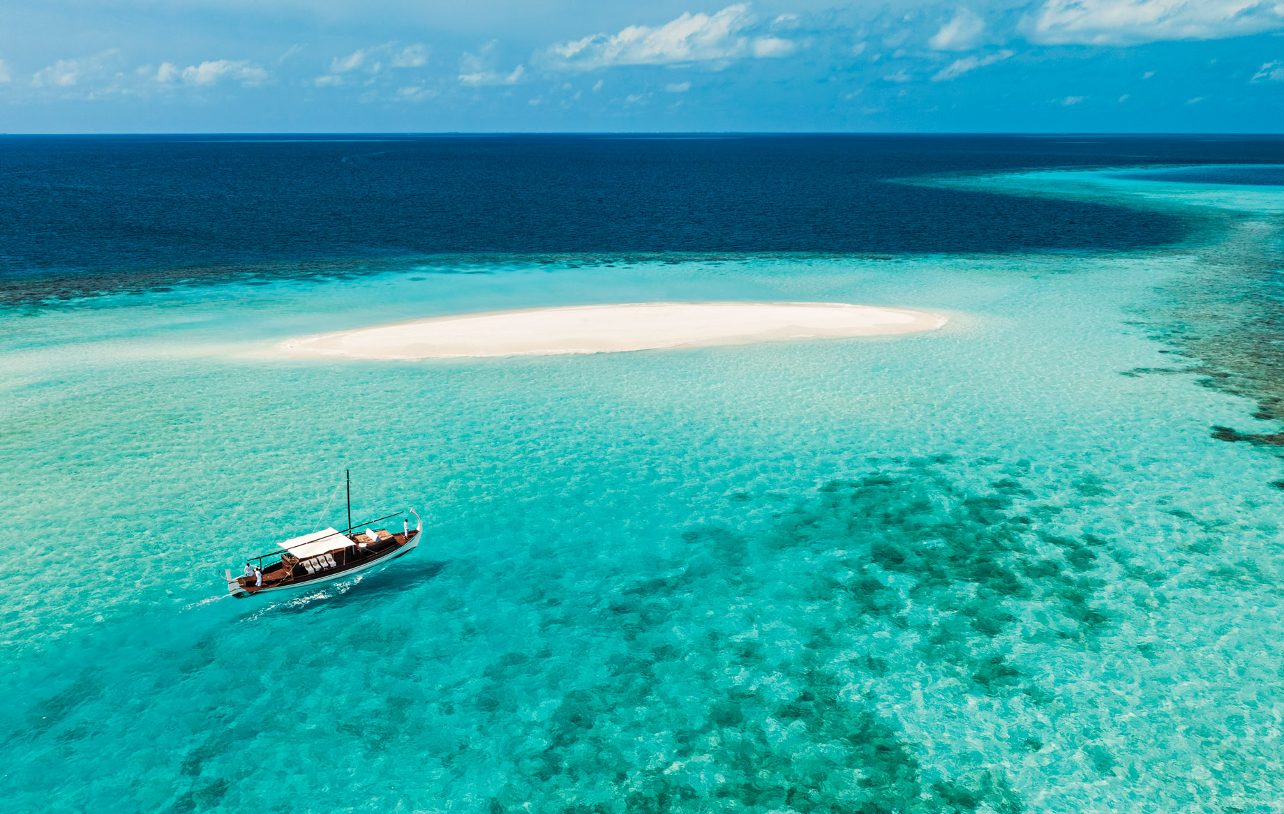 One&Only Reethi Rah Resort - North Male Atoll, Maldives - Tropical Ocean Dhoni Boat