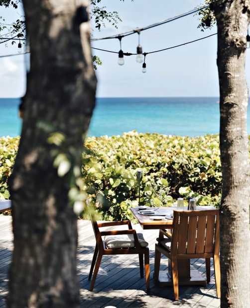 Amanyara Resort - Providenciales, Turks and Caicos Islands - Dining Simplicity