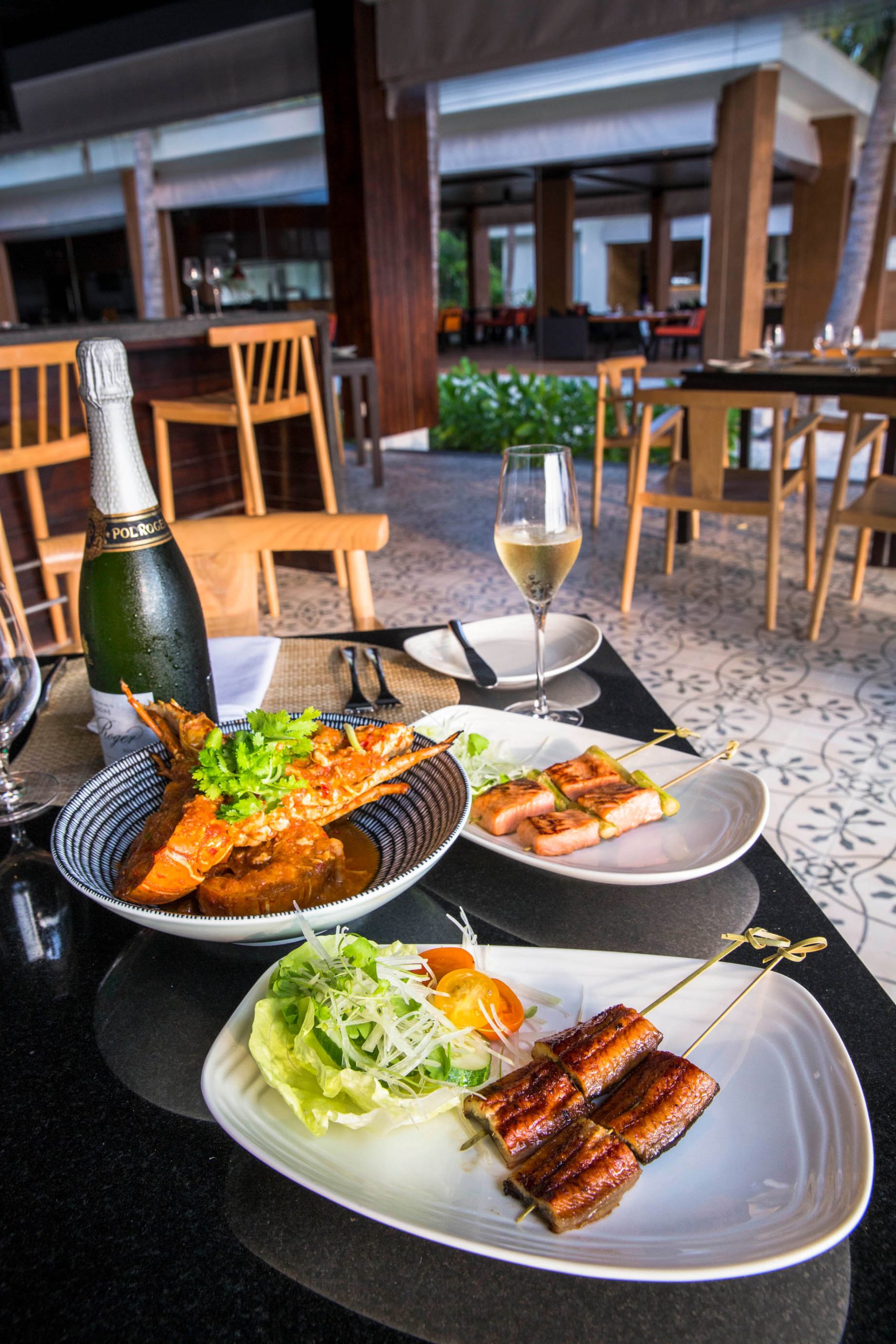 Amilla Fushi Resort and Residences - Baa Atoll, Maldives - EAST Restaurant Gourmet Food