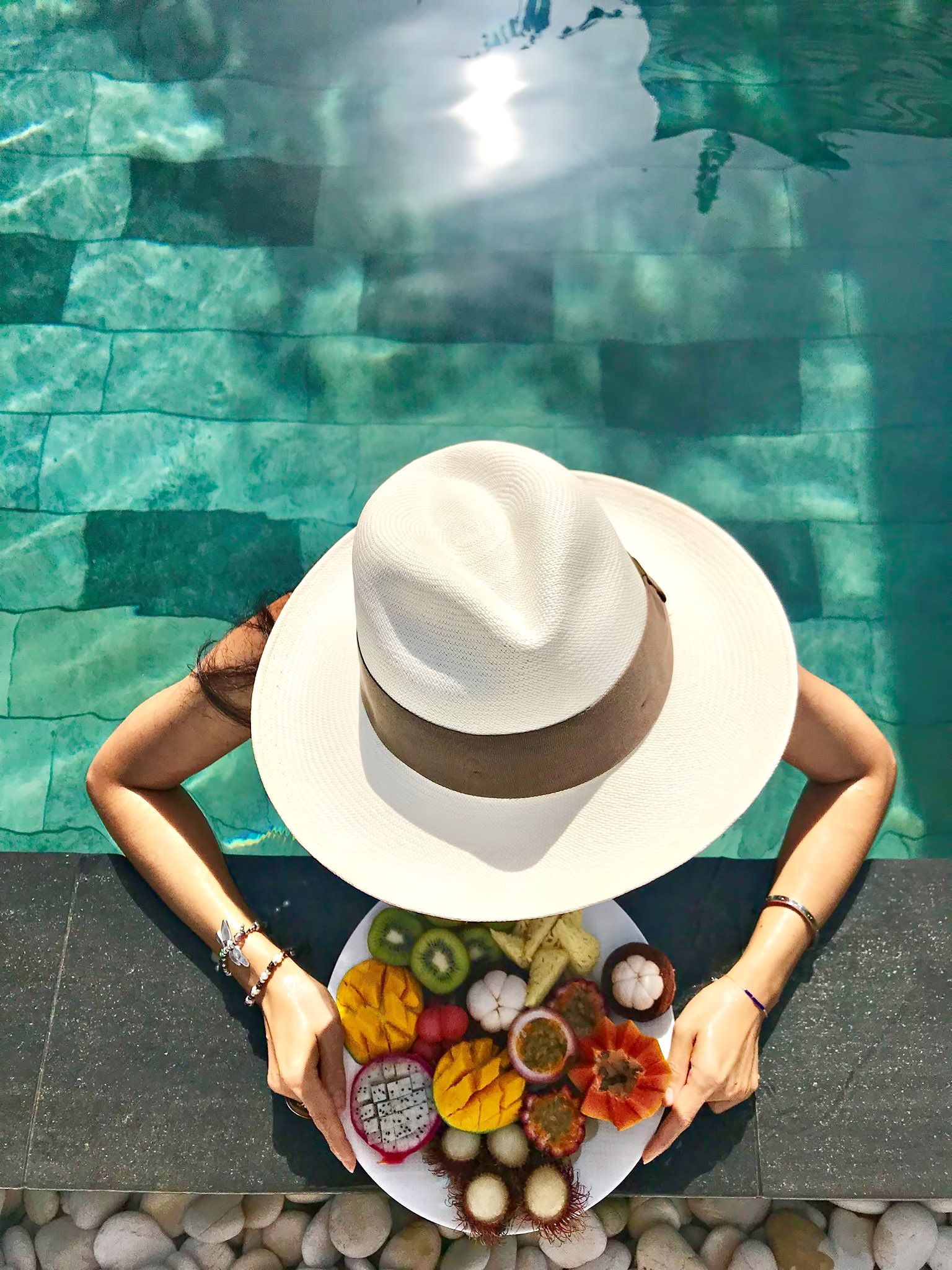 Cheval Blanc Randheli Resort – Noonu Atoll, Maldives – Private Island Poolside Fruit Desserts