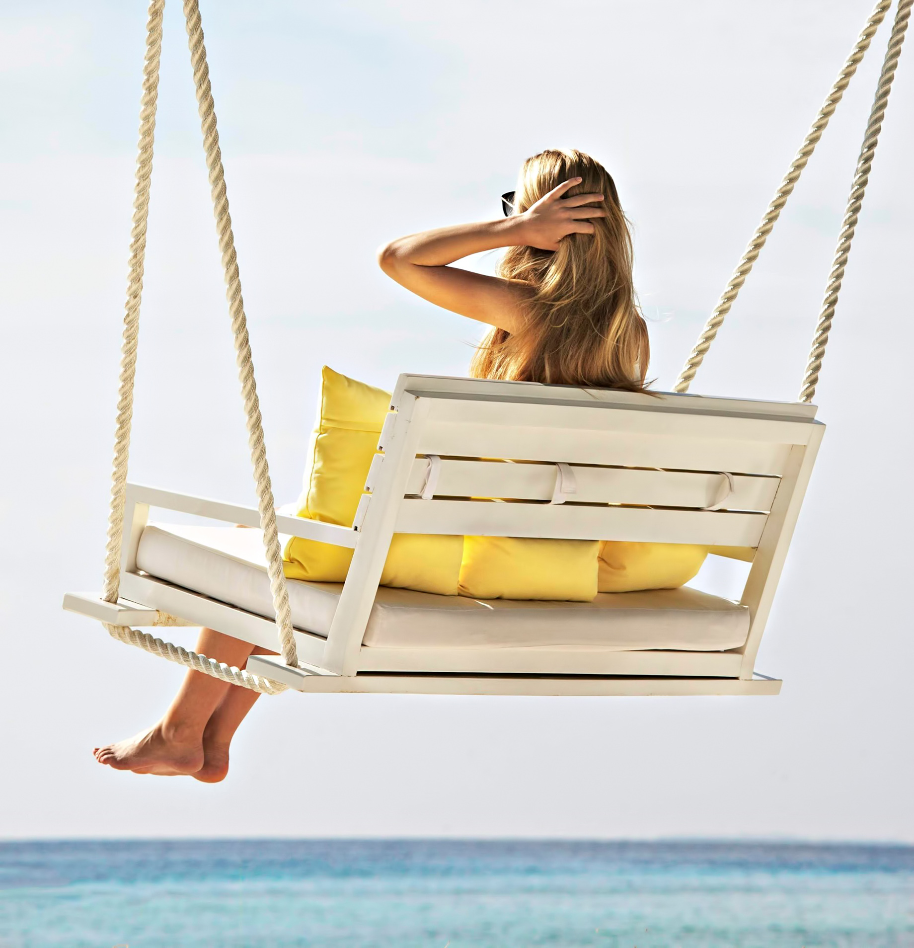 Cheval Blanc Randheli Resort - Noonu Atoll, Maldives - Oceanfront Swing
