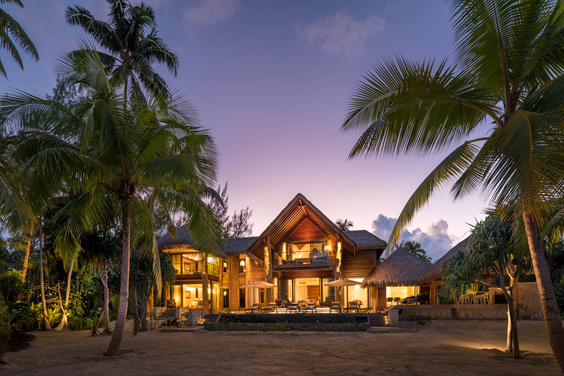 The Brando Resort - Tetiaroa Private Island, French Polynesia - The Brando Residence Sunset