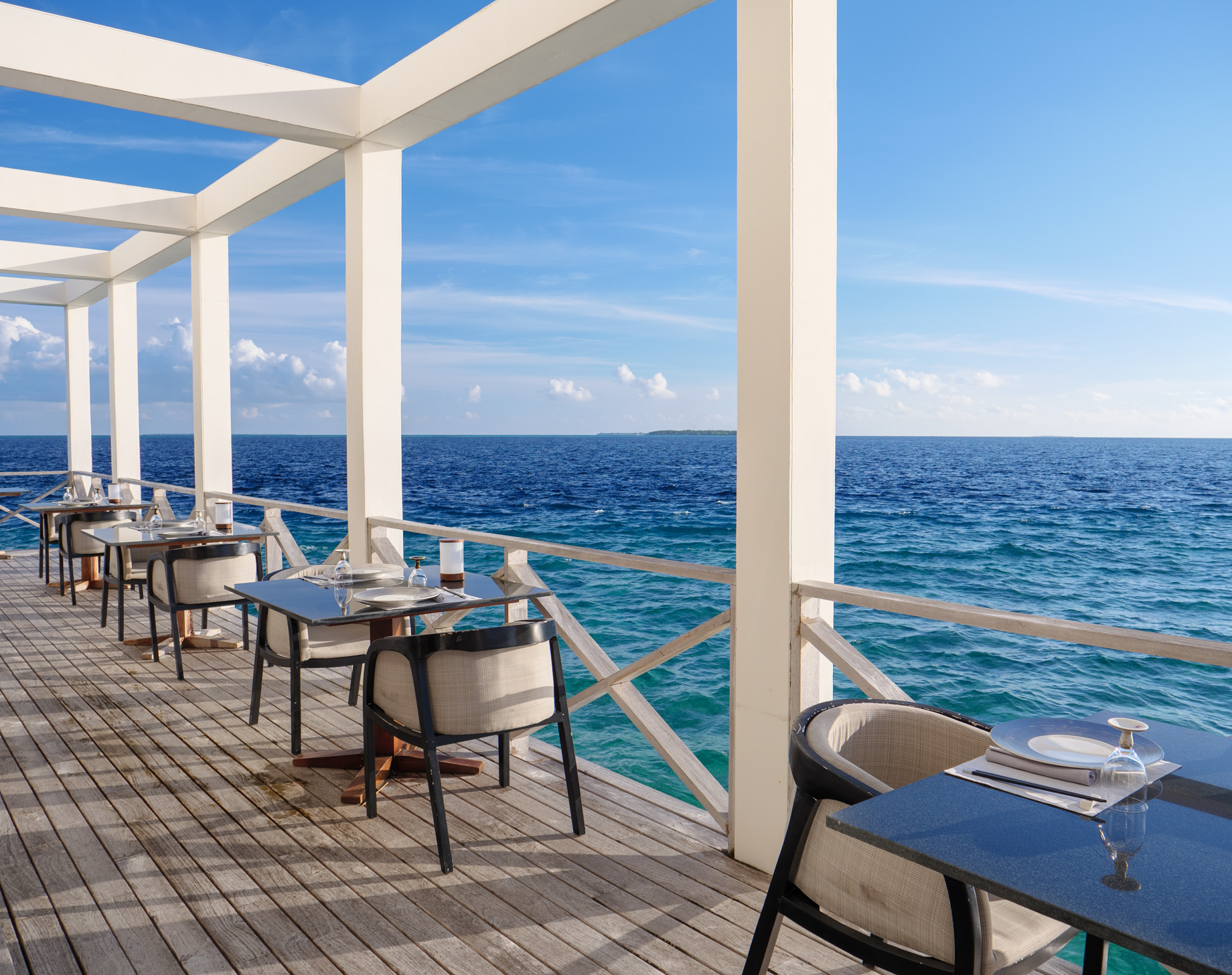Amilla Fushi Resort and Residences - Baa Atoll, Maldives - Feeling Koi Signature Overwater Restaurant Dining