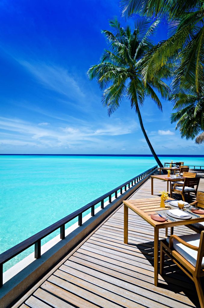 One&Only Reethi Rah Resort - North Male Atoll, Maldives - Overwater Reethi Restaurant Terrace