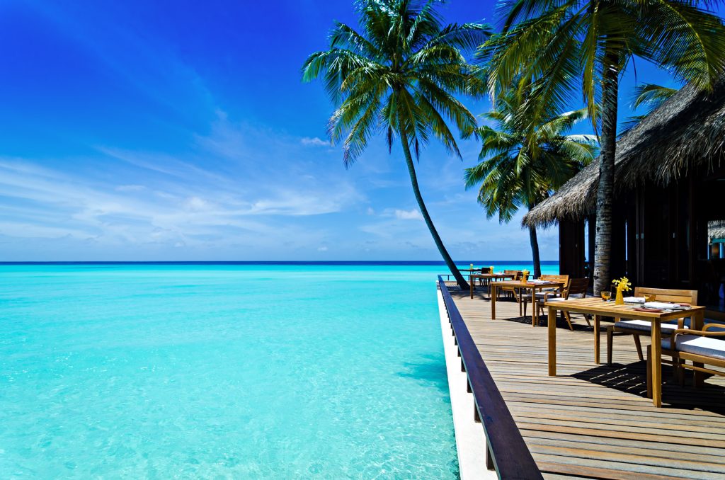 One&Only Reethi Rah Resort - North Male Atoll, Maldives - Overwater Reethi Restaurant Terrace