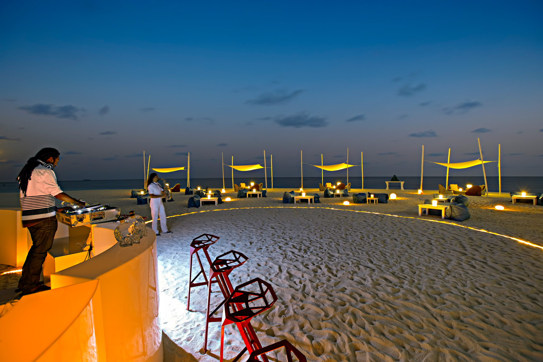 Velassaru Maldives Resort – South Male Atoll, Maldives - Beach Dusk