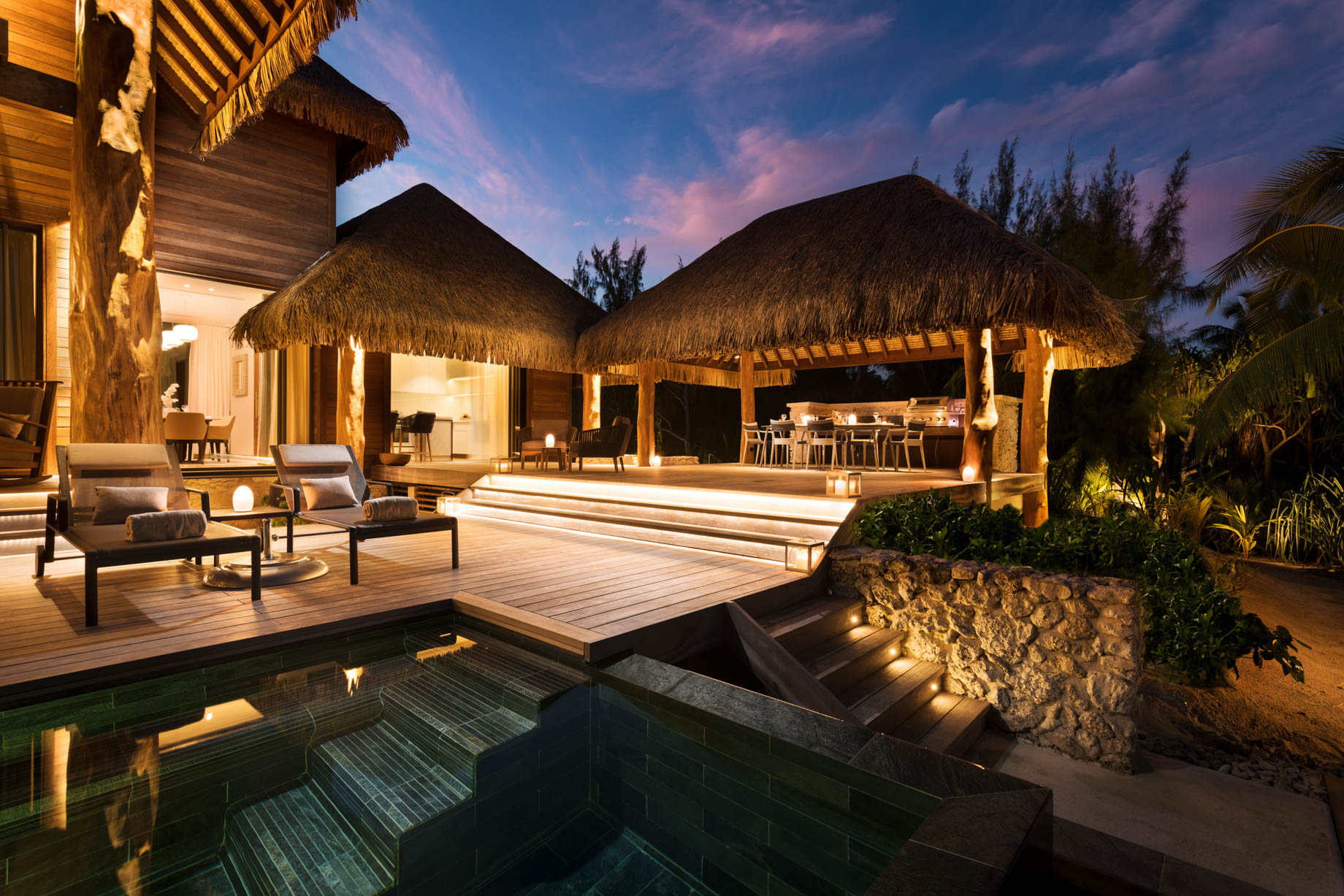 The Brando Resort – Tetiaroa Private Island, French Polynesia – The Brando Residence Sunset