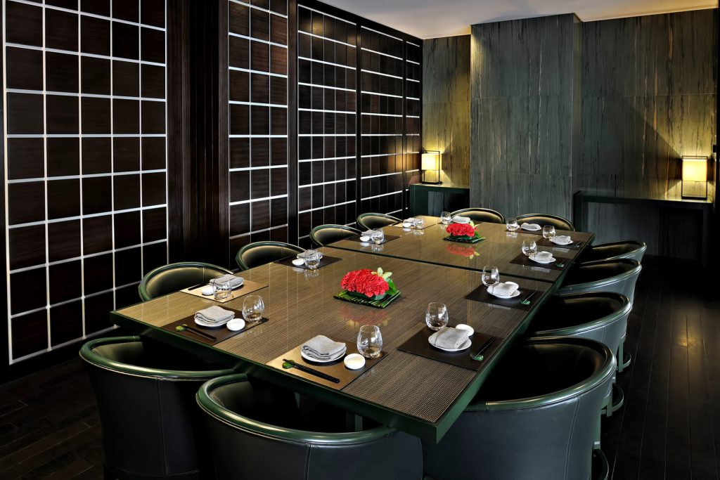 Armani Hotel Dubai - Burj Khalifa, Dubai, UAE - Armani Hashi Dining Table