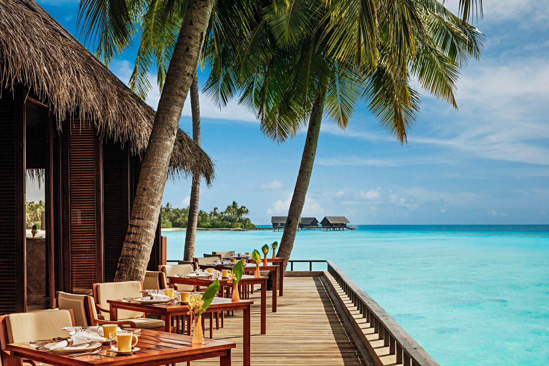 One&Only Reethi Rah Resort - North Male Atoll, Maldives - Reethi Restaurant Terrace