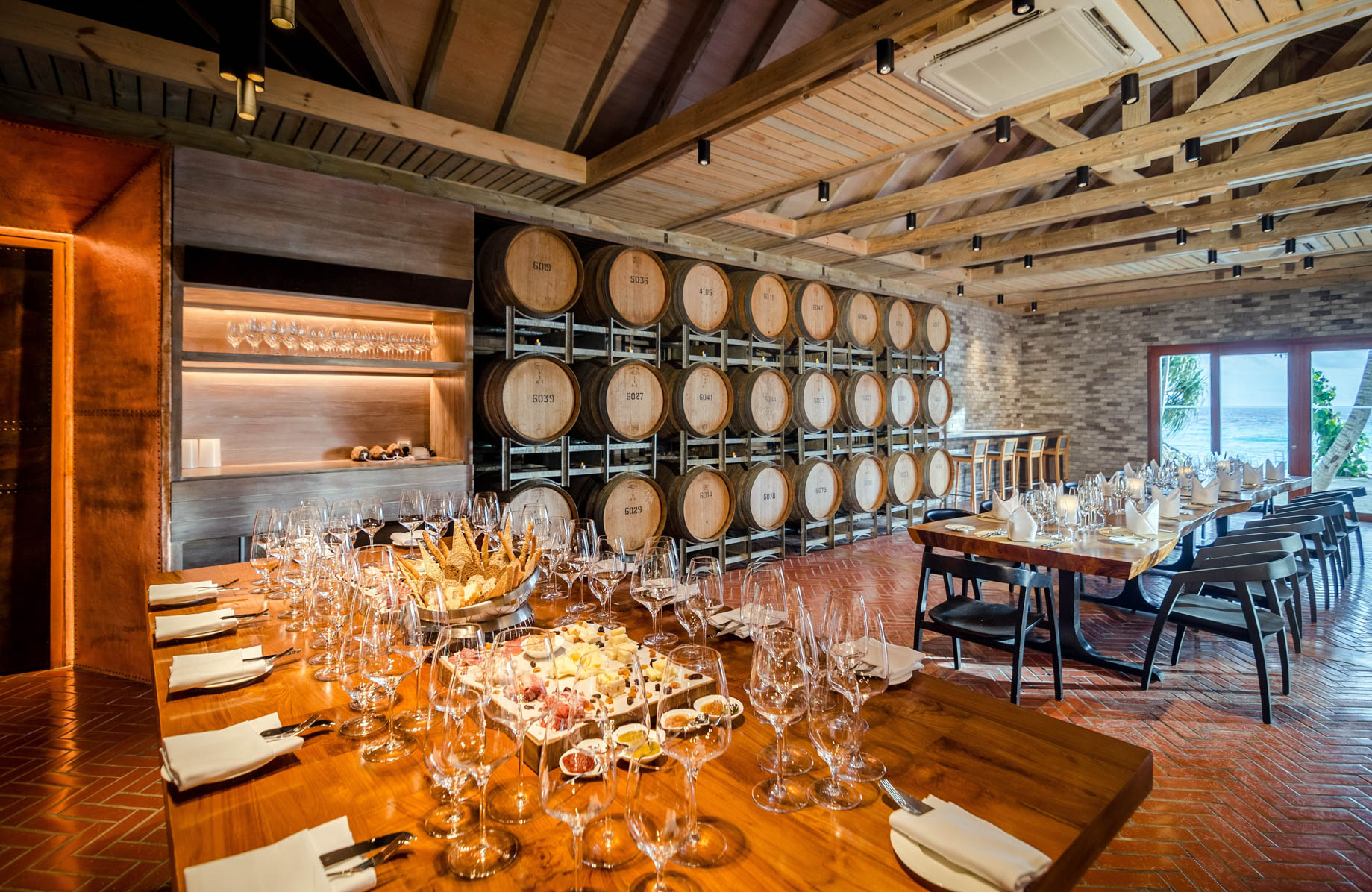 Amilla Fushi Resort and Residences - Baa Atoll, Maldives - Wine and Cheese Tasting