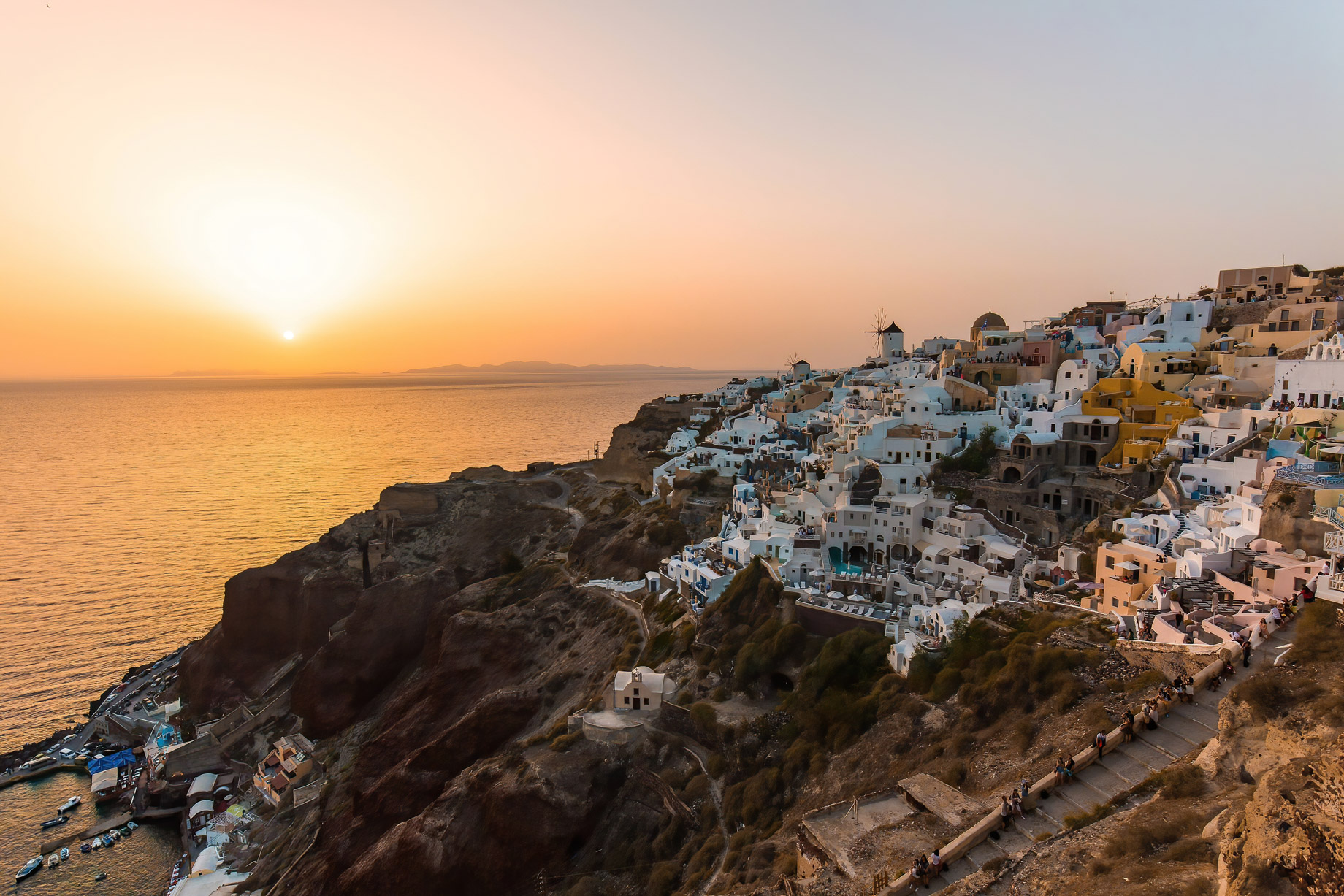 Mystique Hotel Santorini – Oia, Santorini Island, Greece – Cliffside Ocean View Sunset