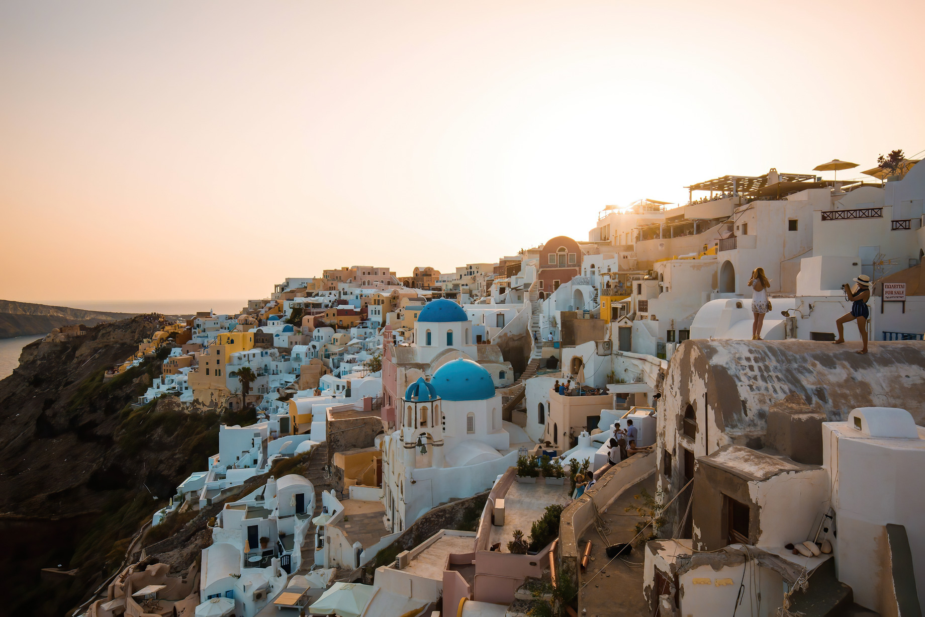 Mystique Hotel Santorini – Oia, Santorini Island, Greece - Cliffside Ocean View Sunset